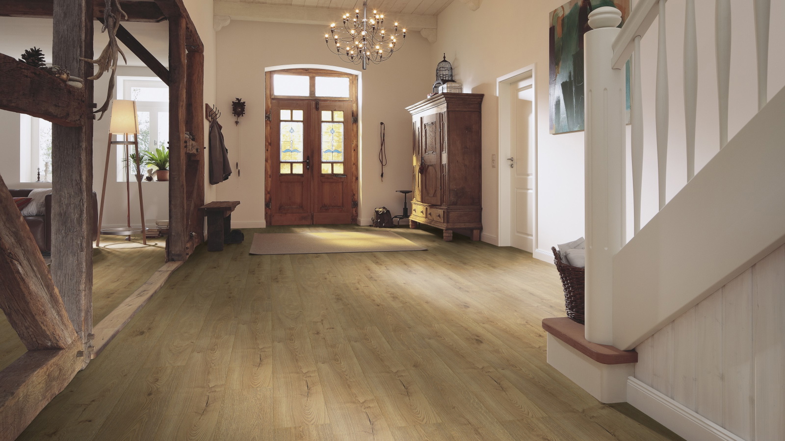 Milieubild Eingangsbereich mit Flur im Landhaus-Stil - Meister 600017-1288198-07001