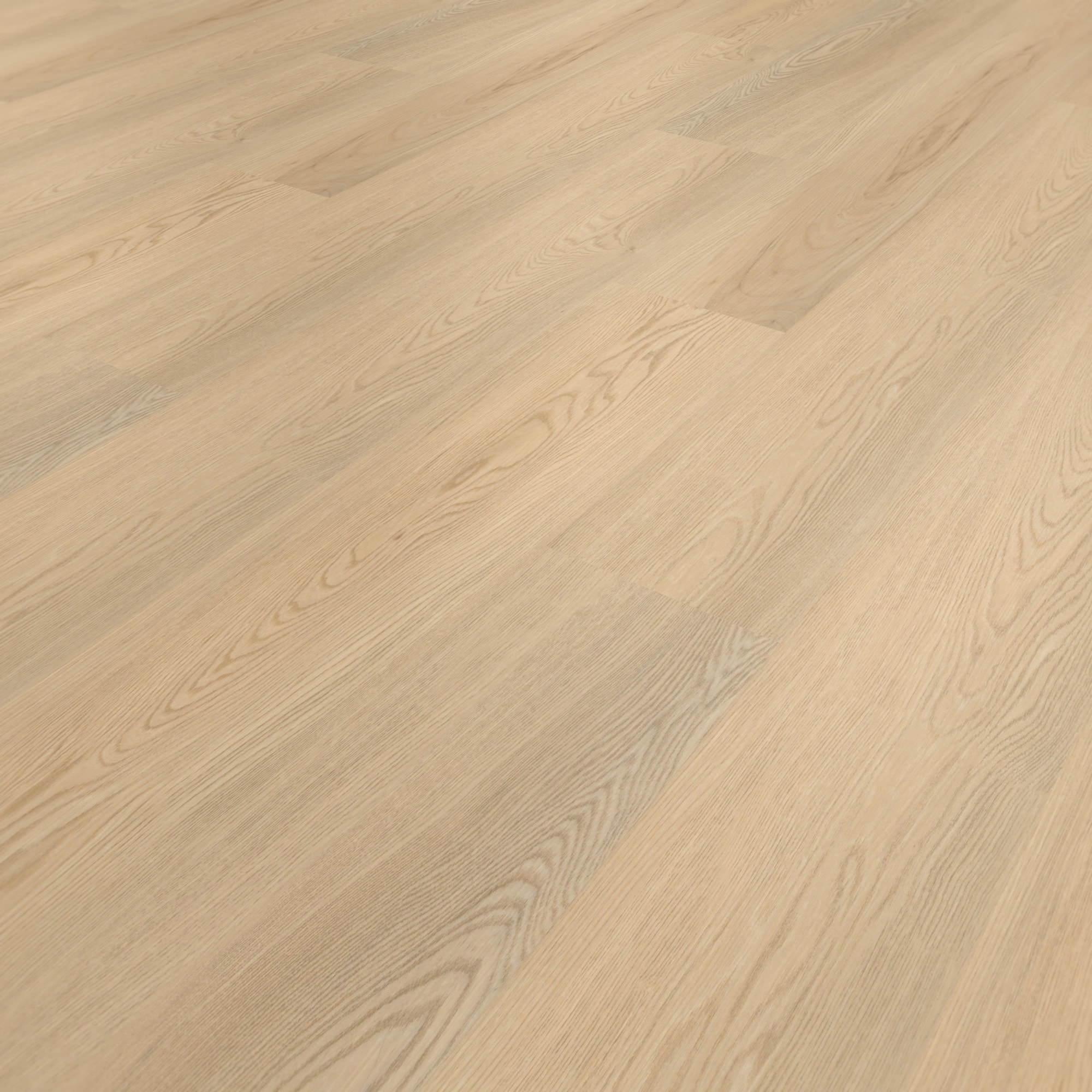 Perspektivische Ansicht - wineo Klebe-Vinyl wineo 400 wood XL Calm Ash Beige Perspektivische Ansicht - wineo DB290WXL