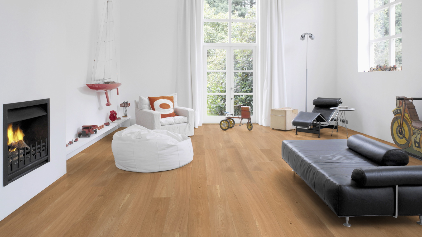 Milieubild Altbau-Wohnzimmer mit Kamin - Wicanders Wise 82000286