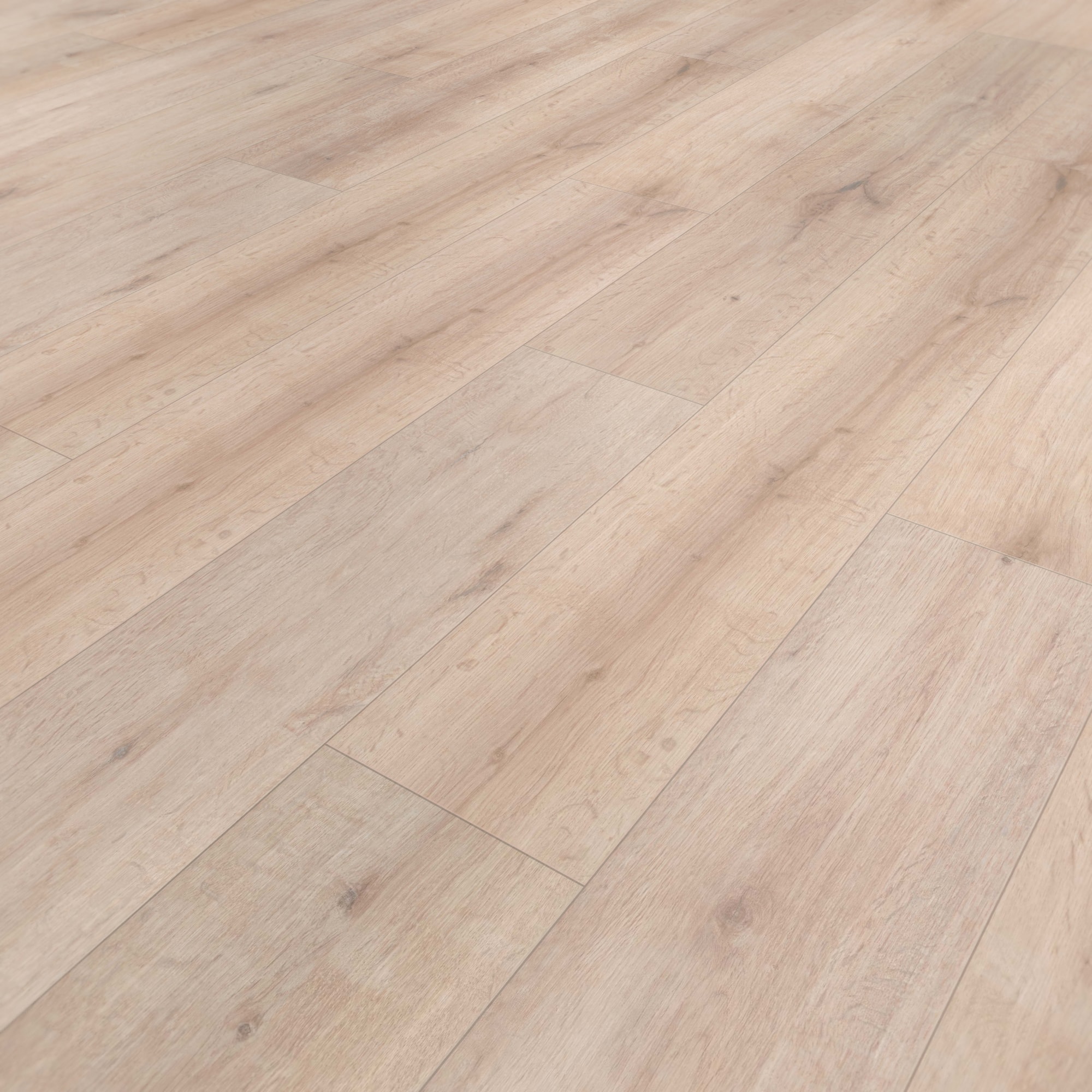 Perspektivische Ansicht - wineo HDF Klick-Bioboden PURLINE wineo 1000 wood XL Rustic Oak Taupe Perspektivische Ansicht - wineo MLP313R