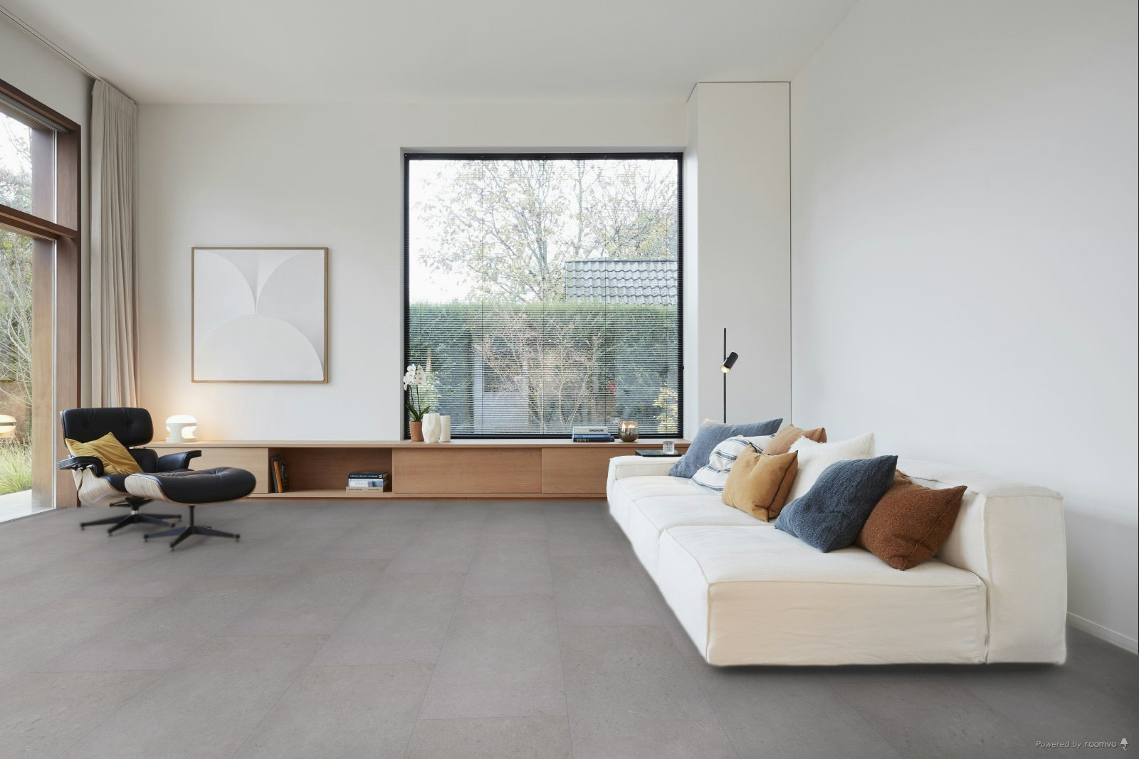 Milieubild Großräumiges Wohnzimmer mit Couch - BerryAlloc 60002226