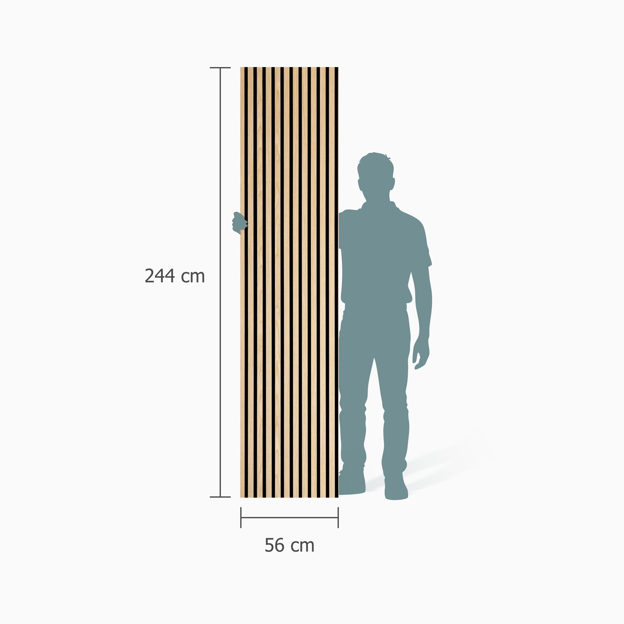 Größenverhältnis - nexwall NXW-41018-001