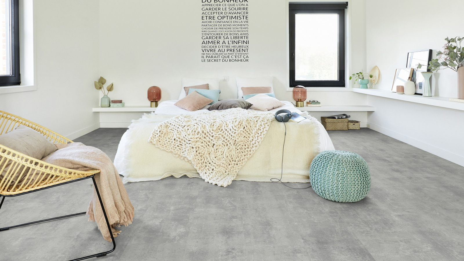 Tarkett Rigid Klick-Designboden iD Evolution Rigid Home Patina Concrete Soft Grey