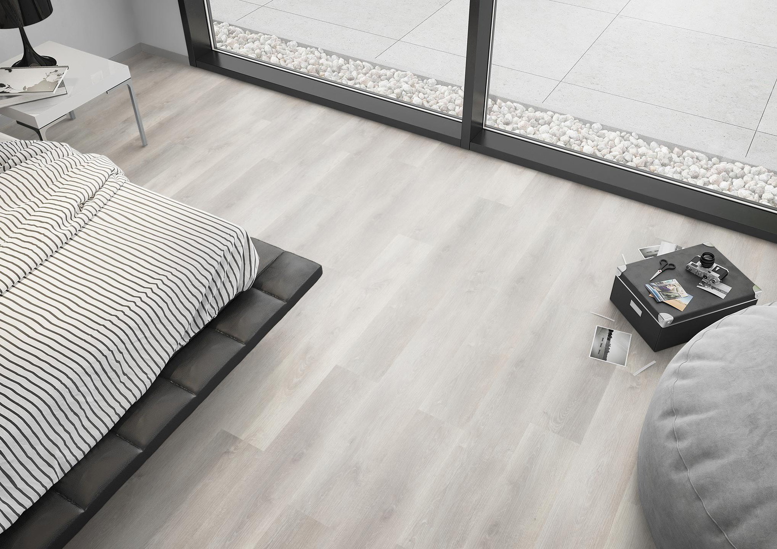 Milieubild Schlafzimmer mit Sitzkissen - nexflor NXF-60030-009