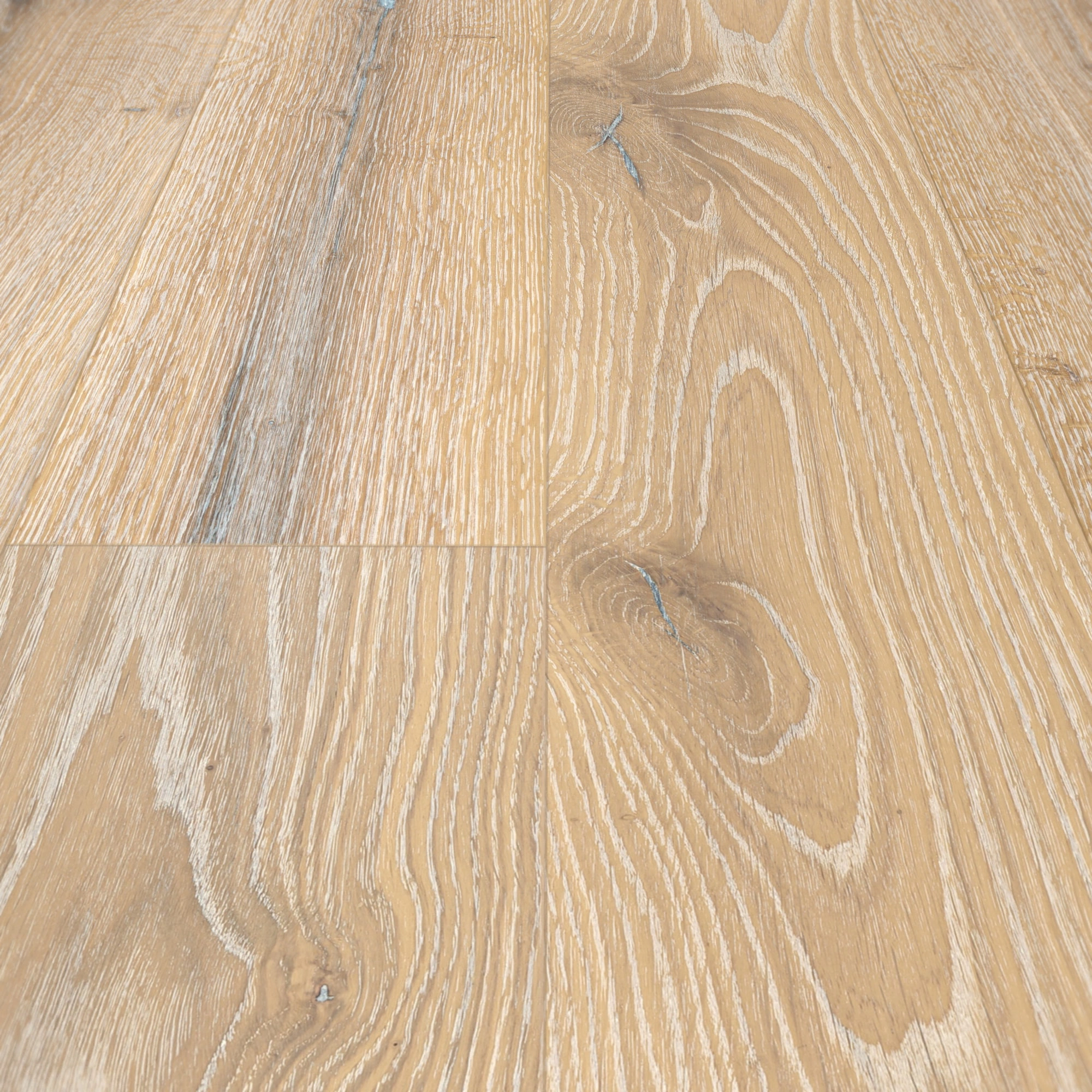 Detail Ansicht - MEISTER Furnierboden HD 100 Natureflex Eiche lebhaft leichtweiß gekälkt Detail Ansicht - MEISTER 500139-2200210-20016