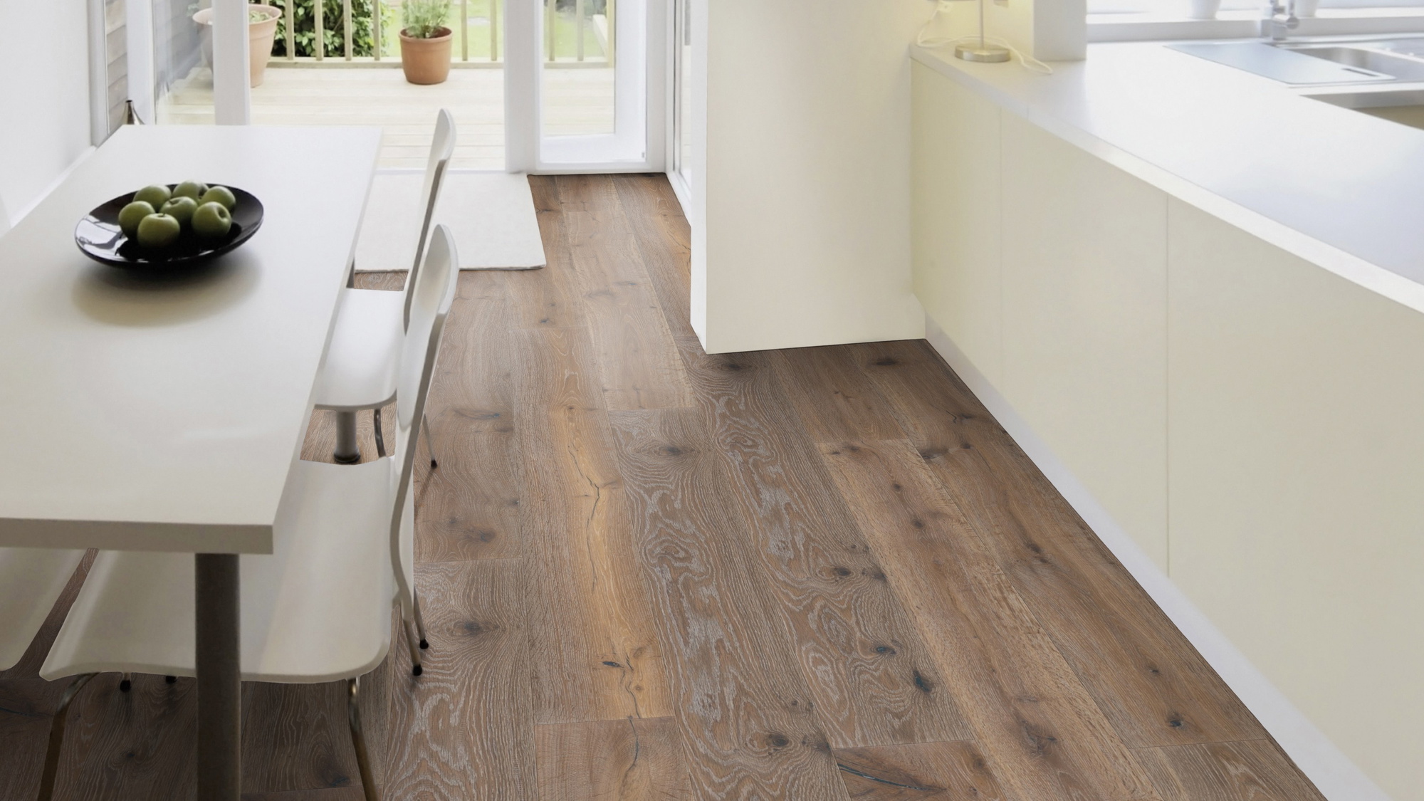 Wicanders Parkett Victoria Pebble RW04450 Natur Gebürstete Struktur Natur-Geölt Weiß Wicanders Parkett Victoria Pebble RW04450 Natur Gebürstete Struktur Natur-Geölt Weiß