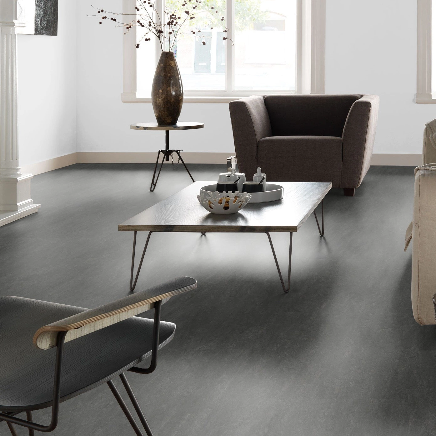 Forbo Flooring Linoleum Marmoleum Modular Neutral Volcanic Ash t3872 Forbo Flooring Linoleum Marmoleum Modular Neutral Volcanic Ash t3872