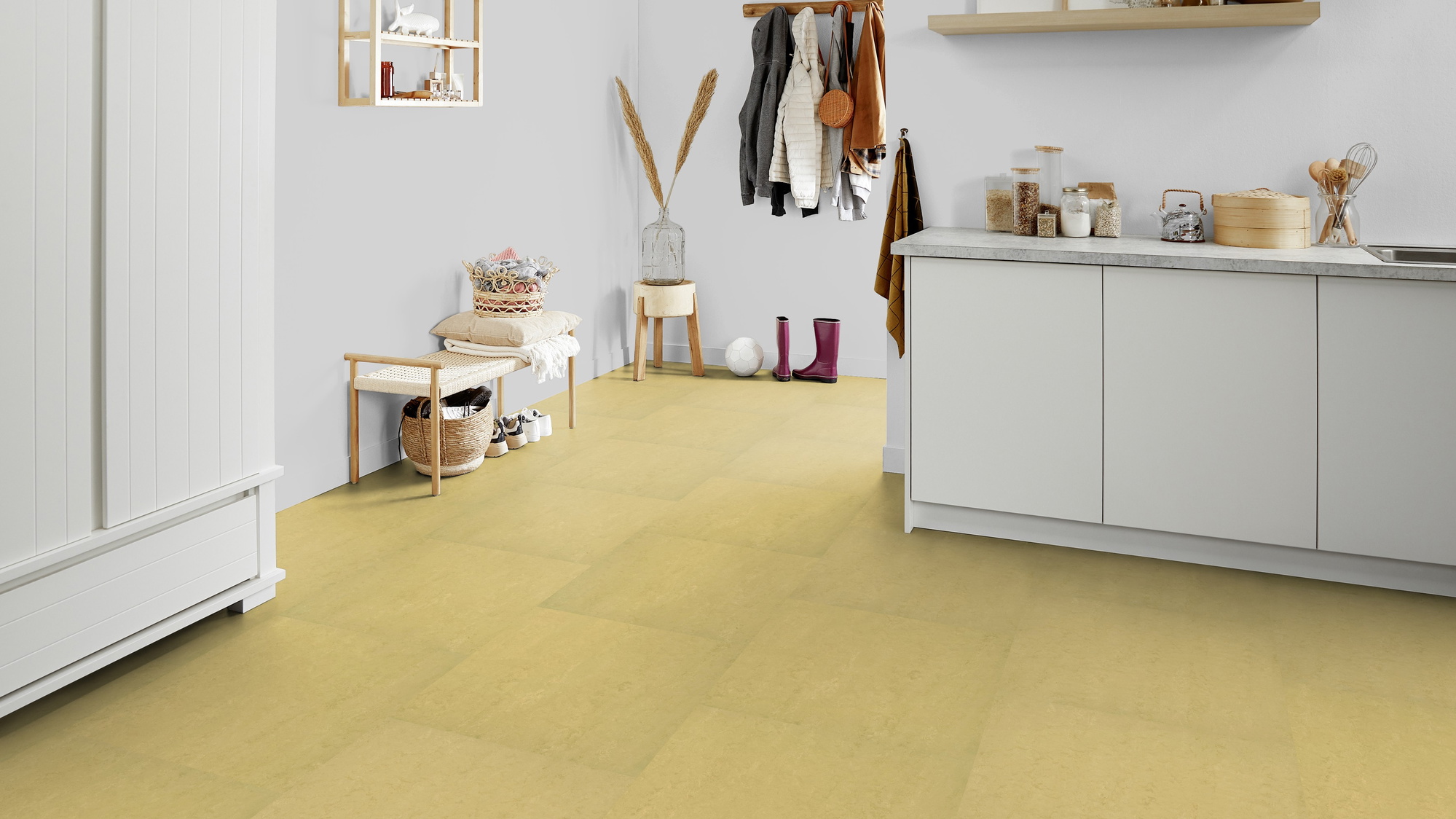 Forbo Flooring Linoleum Marmoleum Modular Accent Corn Silk t3774 Forbo Flooring Linoleum Marmoleum Modular Accent Corn Silk t3774