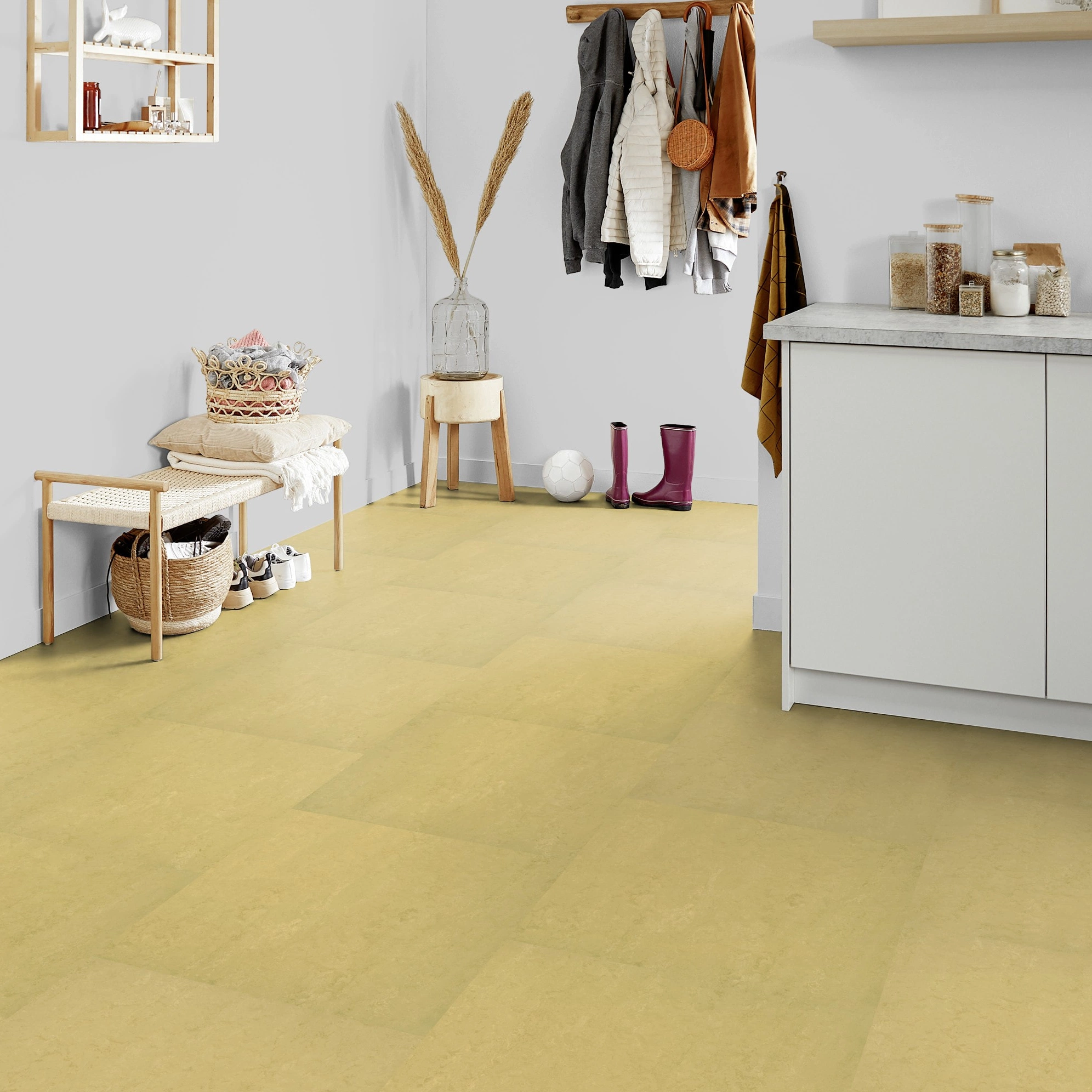 Forbo Flooring Linoleum Marmoleum Modular Accent Corn Silk t3774 Forbo Flooring Linoleum Marmoleum Modular Accent Corn Silk t3774
