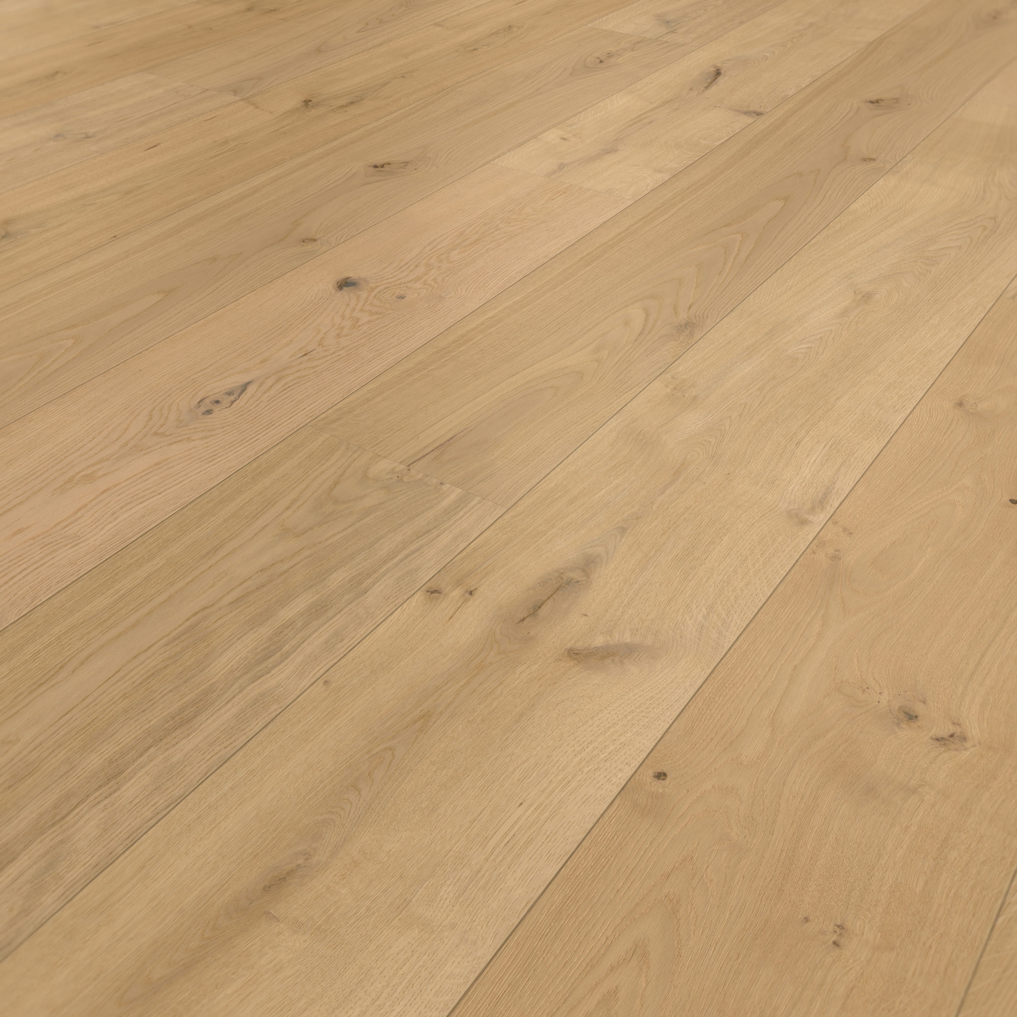 Perspektivische Ansicht - MEISTER Holzboden HD 400 Lindura Eiche authentic pure Perspektivische Ansicht - MEISTER 500214-2200270-08921