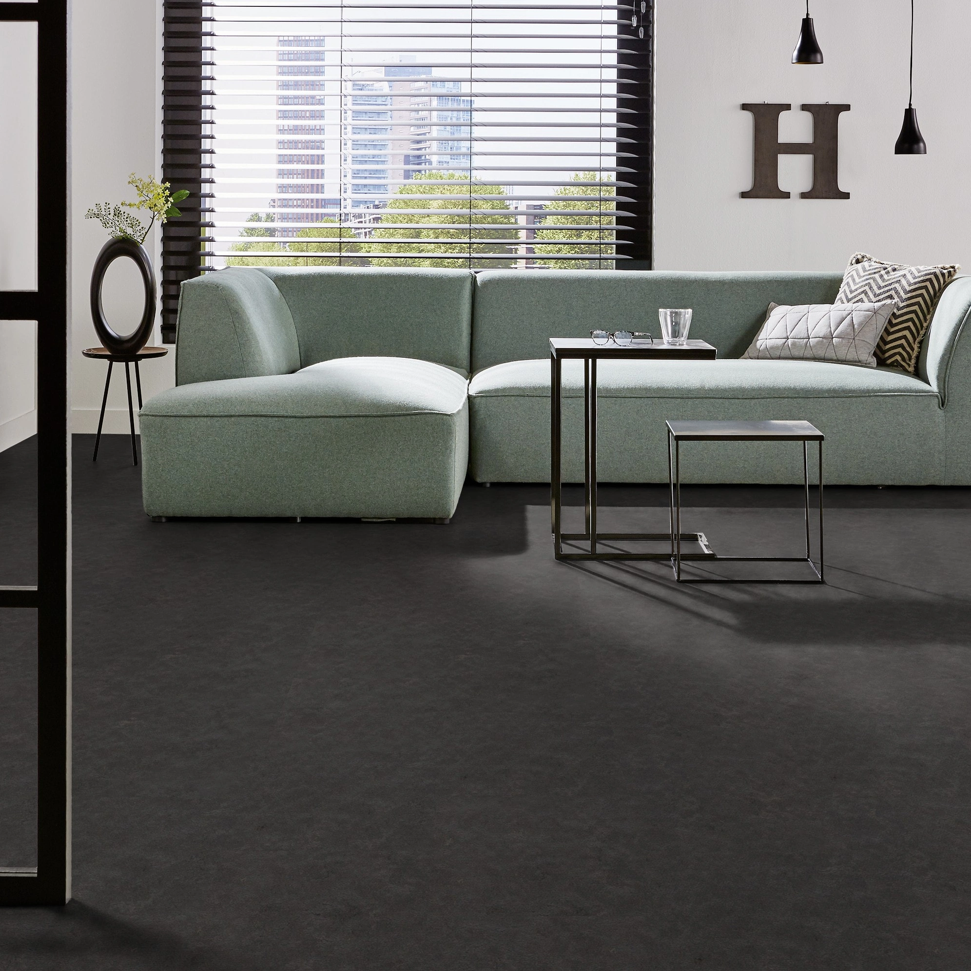 Forbo Flooring Linoleum Marmoleum Click Black Hole 333707 Forbo Flooring Linoleum Marmoleum Click Black Hole 333707