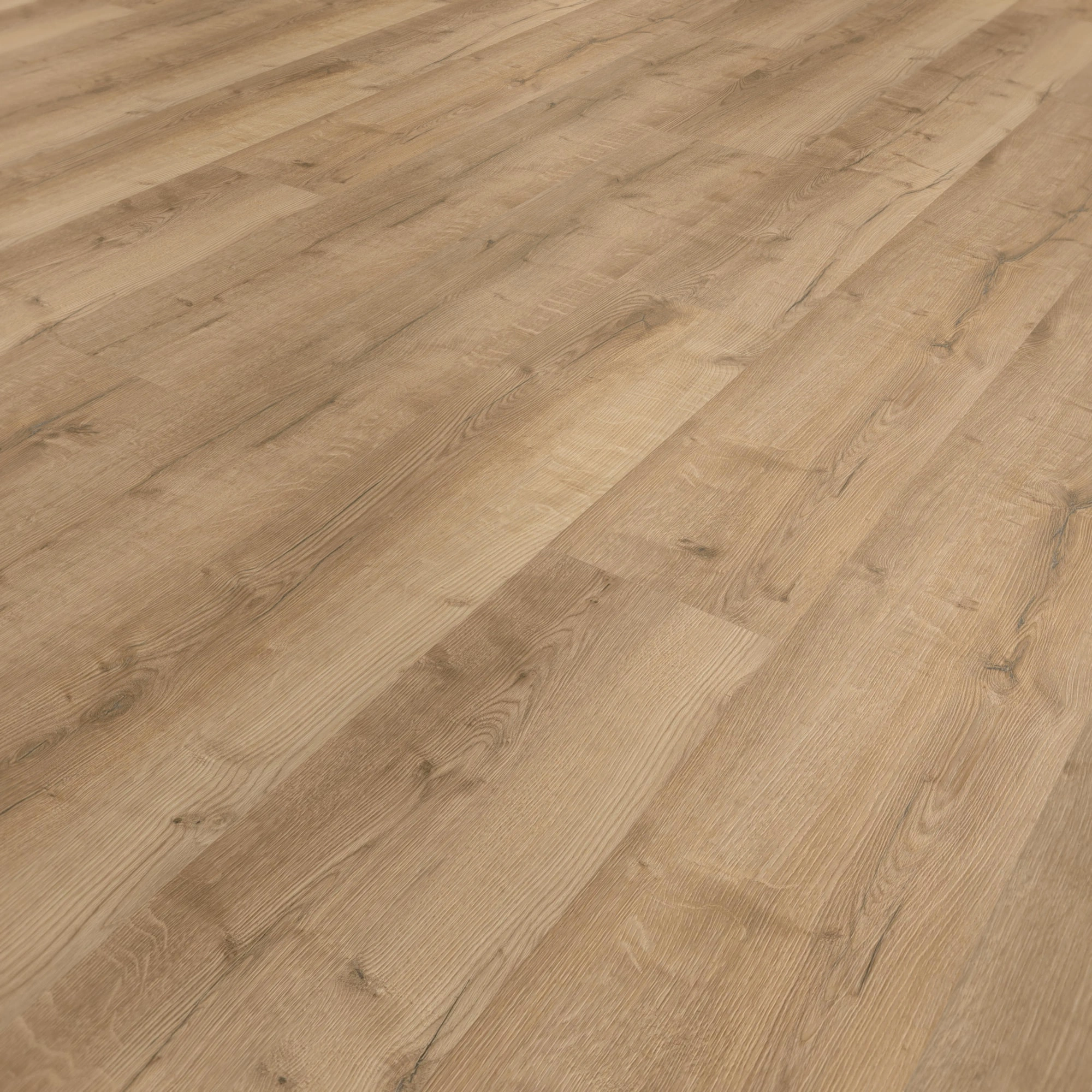 Perspektivische Ansicht - wineo Klebe-Vinyl wineo 400 wood XL Comfort Oak Nature Perspektivische Ansicht - wineo DB291WXL
