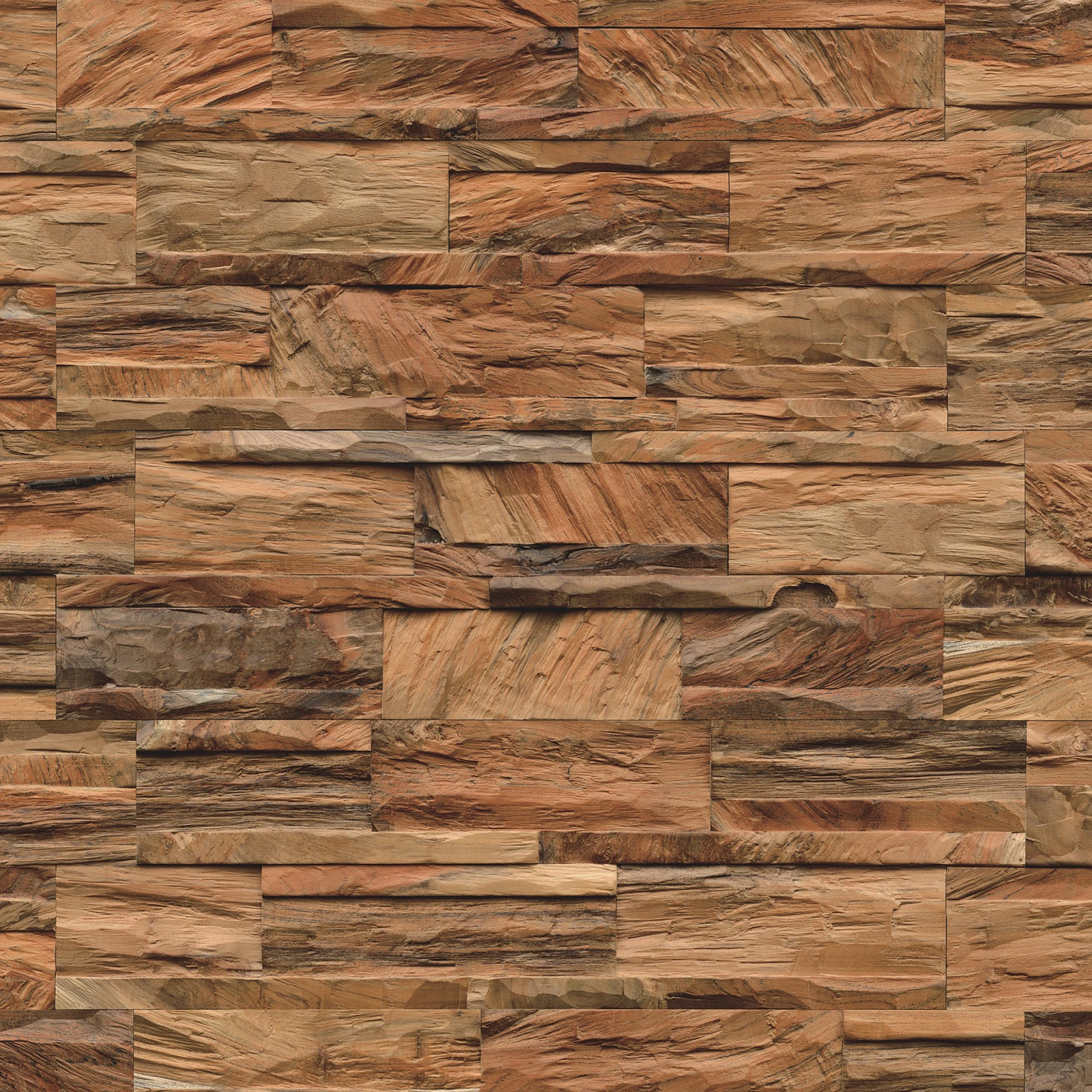 Detail Ansicht - nexwall nature undefined Rimba Teak Prestige Organic Detail Ansicht - nexwall nature NXWN-43020-004