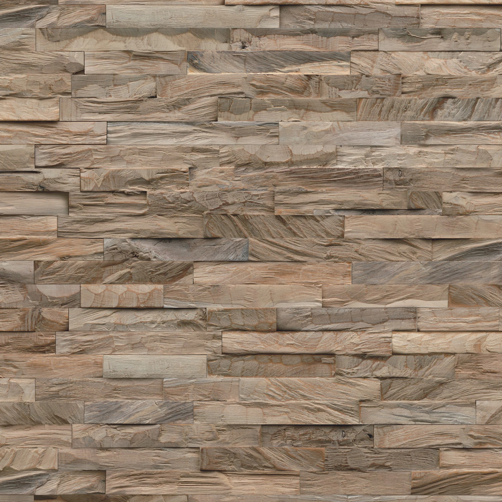 Detail Ansicht - nexwall nature undefined Rimba Teak Prestige Vintage Grey Detail Ansicht - nexwall nature NXWN-43020-002