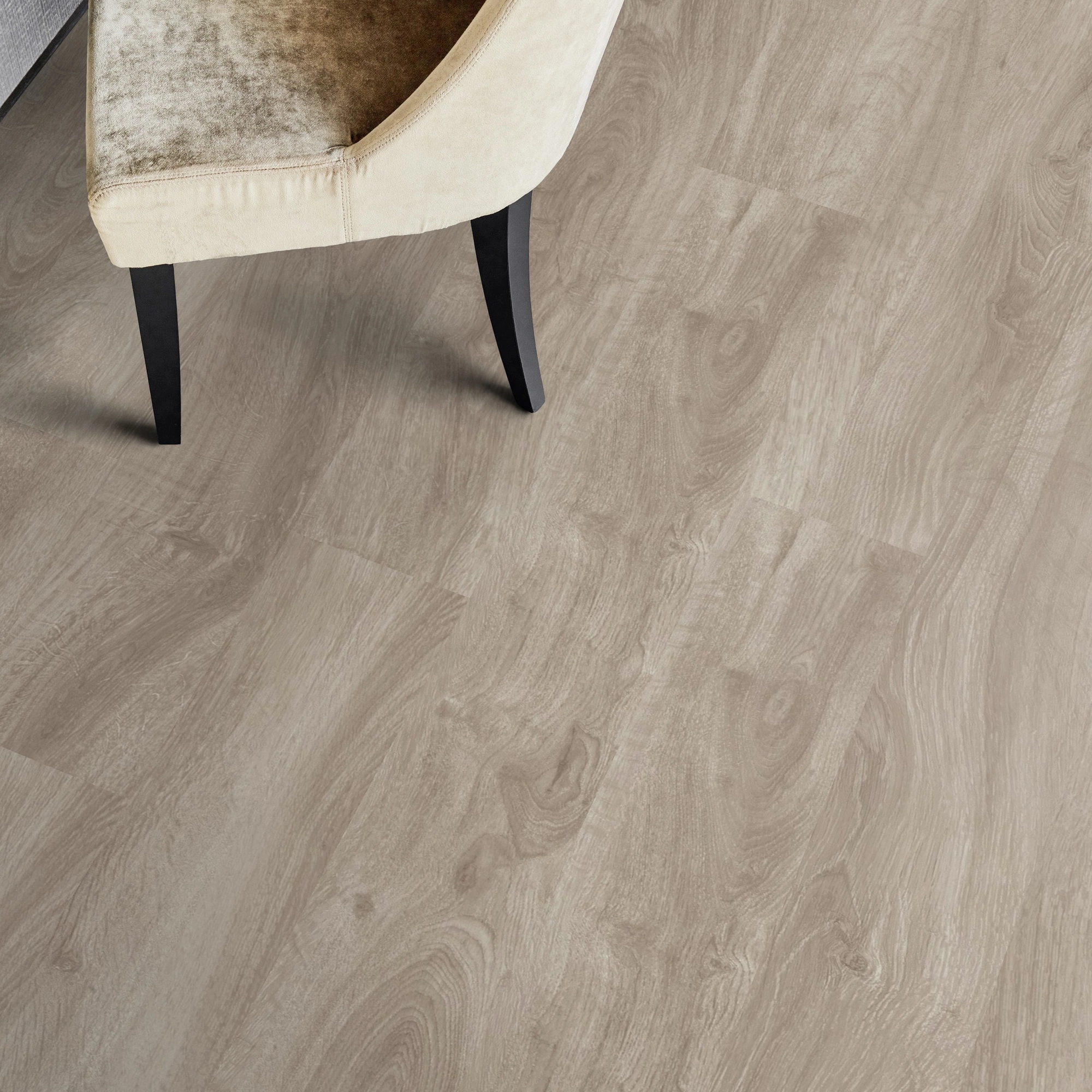 Milieubild Esszimmer - Draufsicht - Tarkett Klebe-Vinyl iD Inspiration 30 CLASSICS English Oak Grey-beige Milieubild Esszimmer - Draufsicht - Tarkett 24524011
