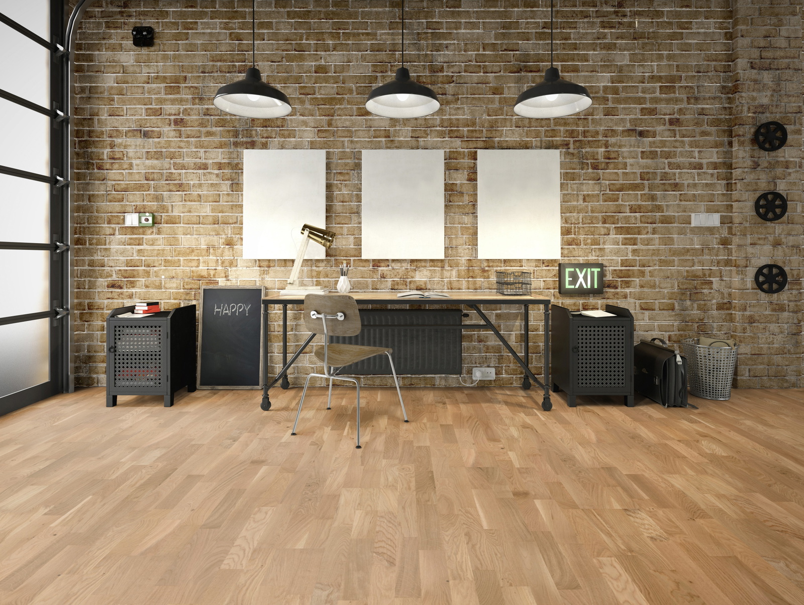 Milieubild Industrielles Wohnzimmer mit Arbeitsbereich - Friends by ter Hürne 1188312453