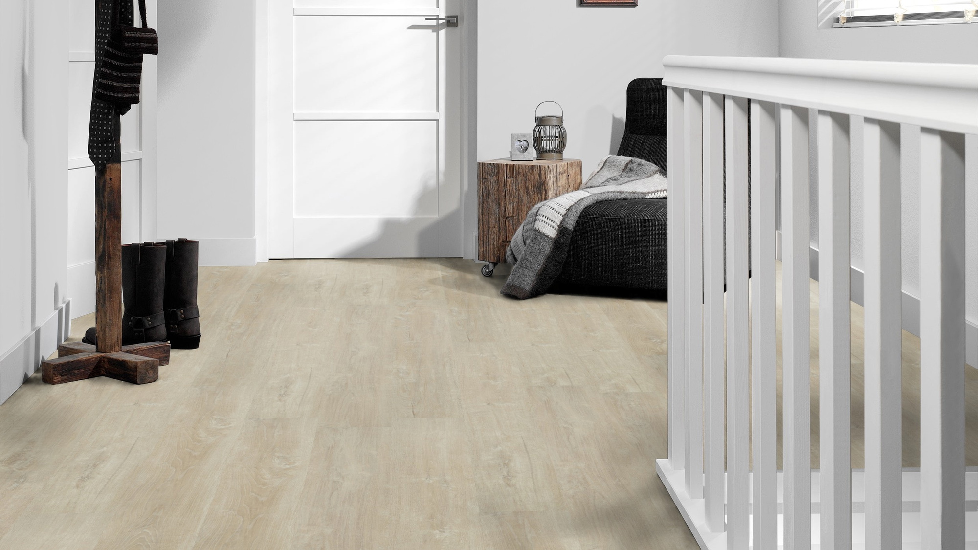 Milieubild Flur mit Treppenlauf - Forbo Flooring 217627