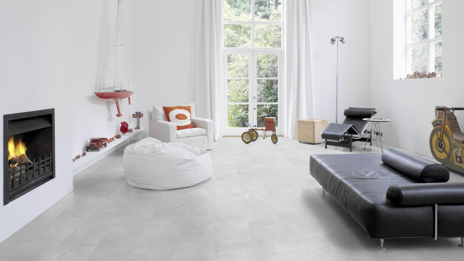 Milieubild Altbau-Wohnzimmer mit Kamin - Wicanders Wise 80003893