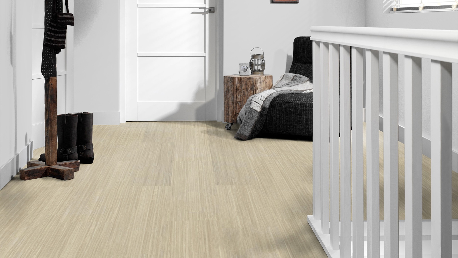 Forbo Flooring Linoleum Marmoleum Modular Linear Desert Sand t5255