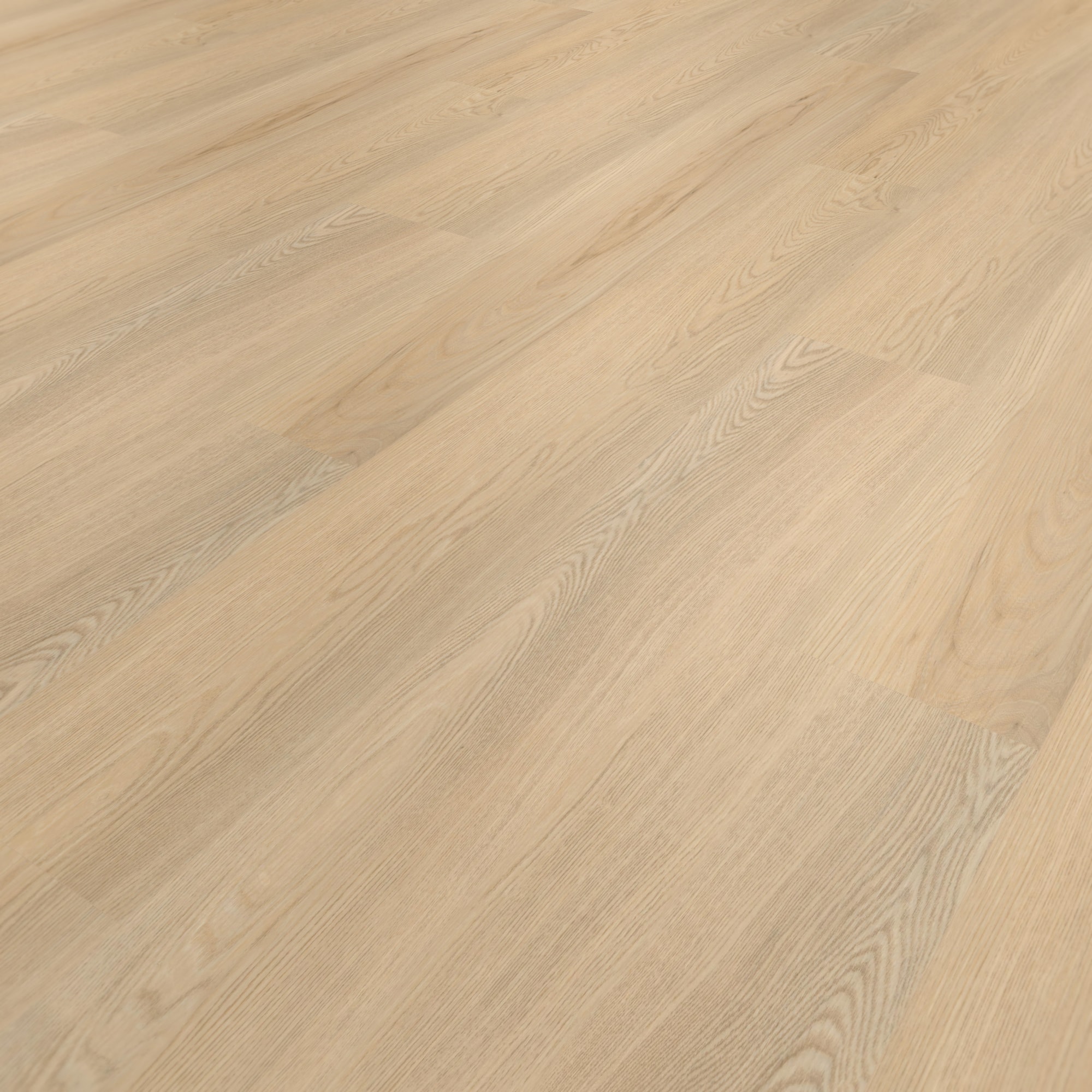 Perspektivische Ansicht - wineo HDF Klick-Vinyl wineo 400 wood XL Calm Ash Beige Perspektivische Ansicht - wineo MLD290WXL
