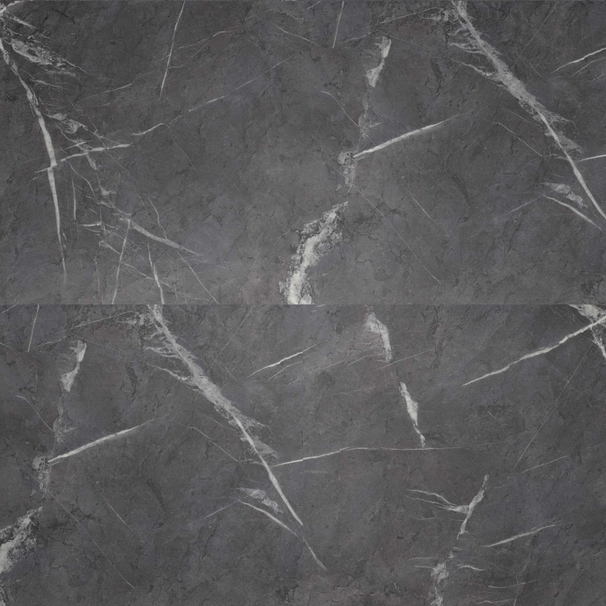 Draufsicht - wineo Klebe-Bioboden PURLINE wineo 1500 stone XL Metropolitan Marble Dark Draufsicht - wineo PL15402SXL