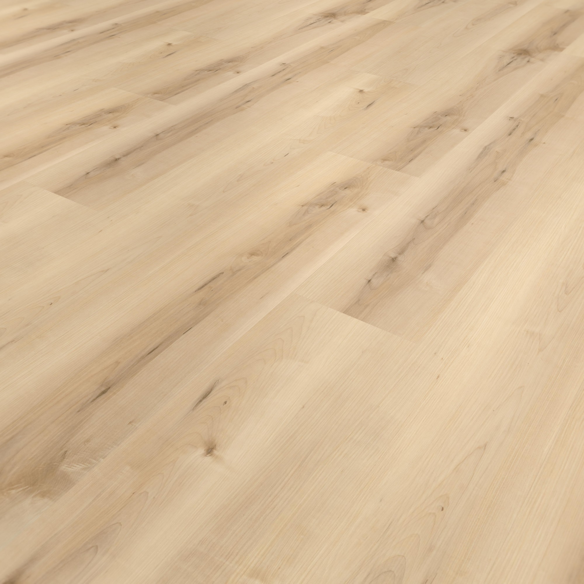 Perspektivische Ansicht - wineo Klebe-Vinyl wineo 400 wood XL Nordic Maple Cream Perspektivische Ansicht - wineo DB289WXL