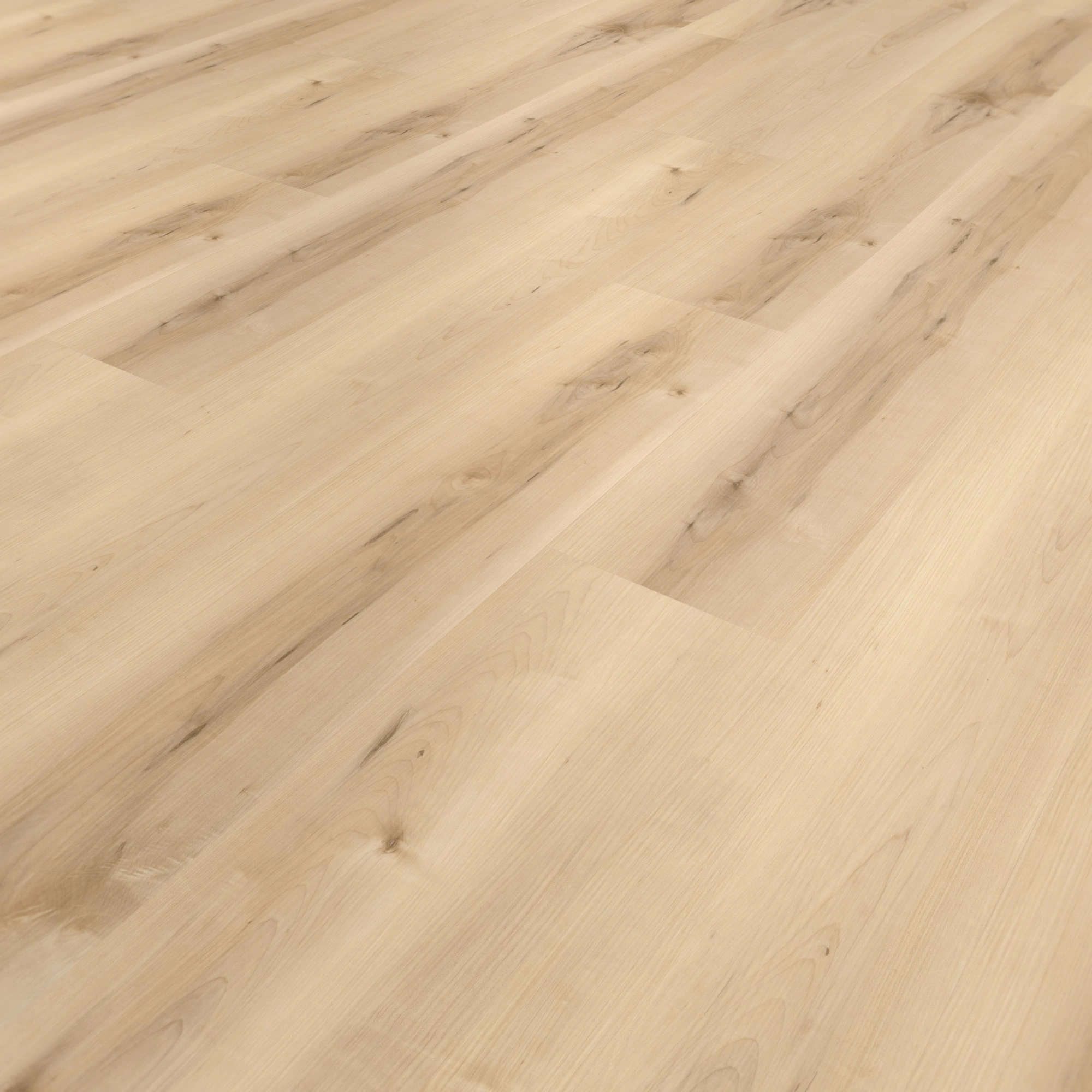 Perspektivische Ansicht - wineo Klebe-Vinyl wineo 400 wood XL Nordic Maple Cream Perspektivische Ansicht - wineo DB289WXL