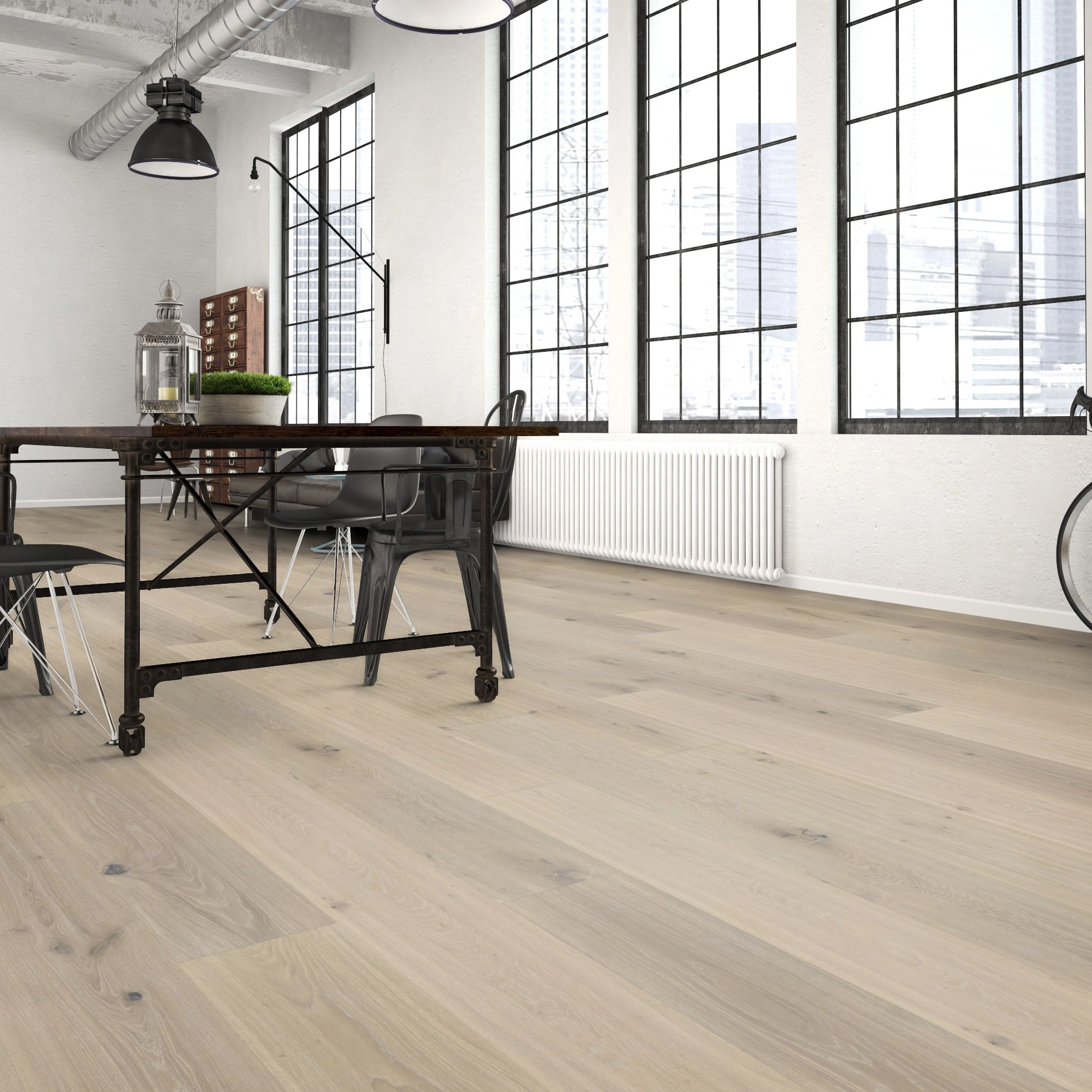 Milieubild Wohnzimmer im industriellen Stil - Bennett & Jones Parkett Grand Houses Oak No.18 Balmoral Milieubild Wohnzimmer im industriellen Stil - Bennett & Jones 1148012296