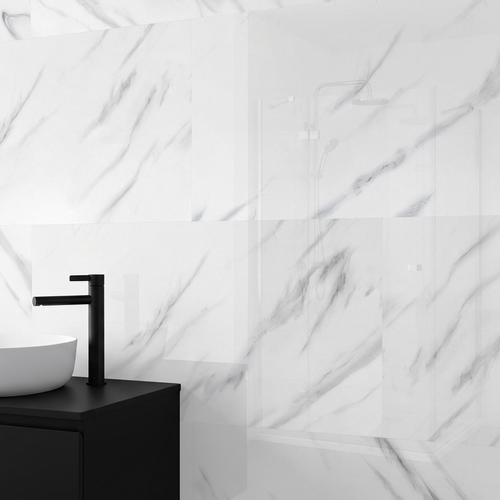 nexwall SPC Wandverkleidung Remura XL Bianco Marble 120cm nexwall SPC Wandverkleidung Remura XL Bianco Marble 120cm