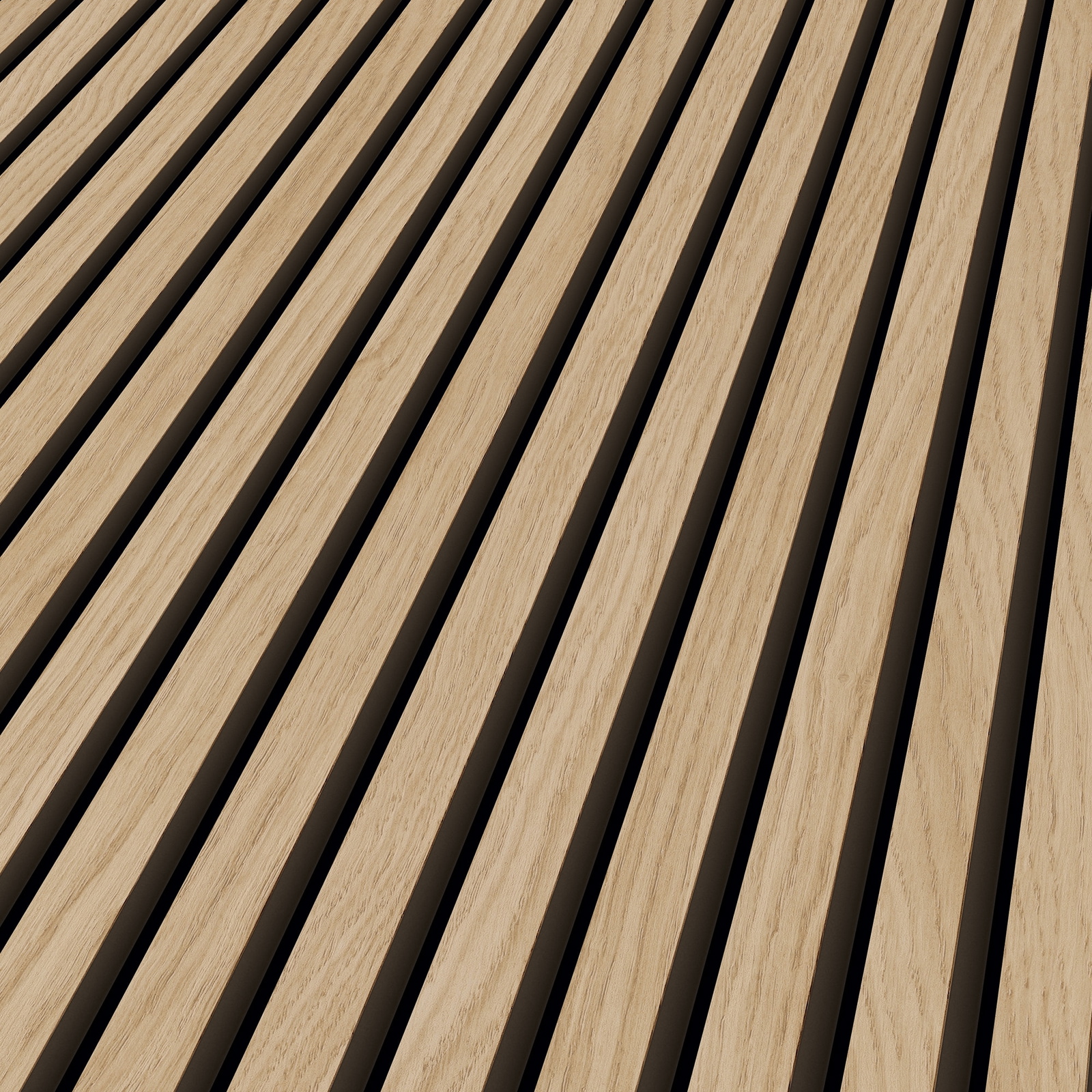 ter Hürne Akustikpaneel SilentDesign 1-Side Collection Eiche Wolga Natur-Geölt 3.000mm