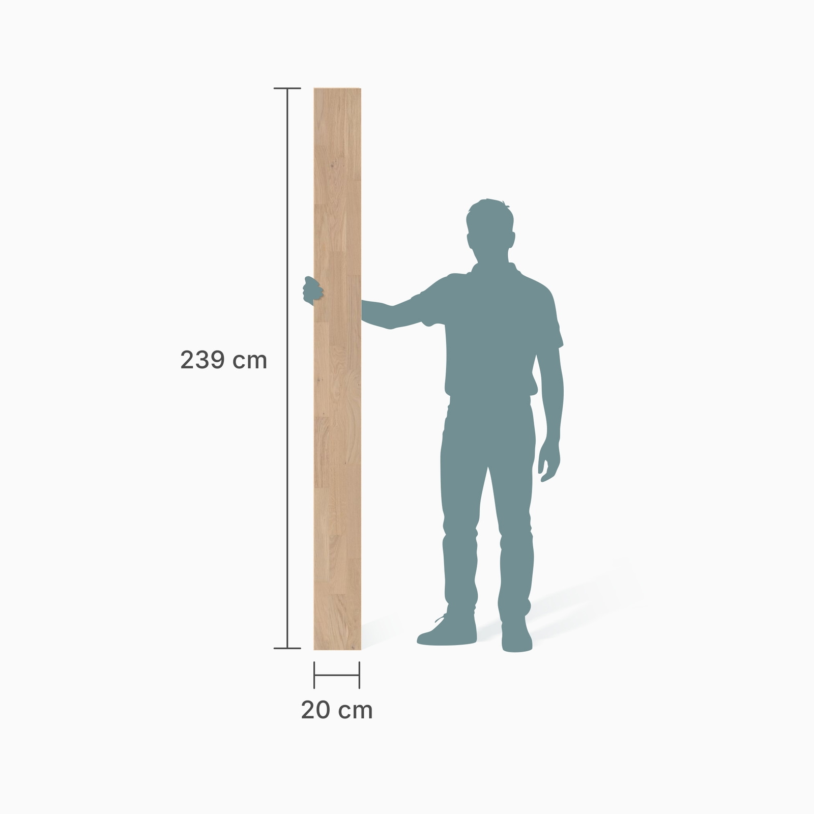 Friends by ter Hürne Parkett Eiche Sienna 246 vario Gebürstete Struktur Matt-Lackiert