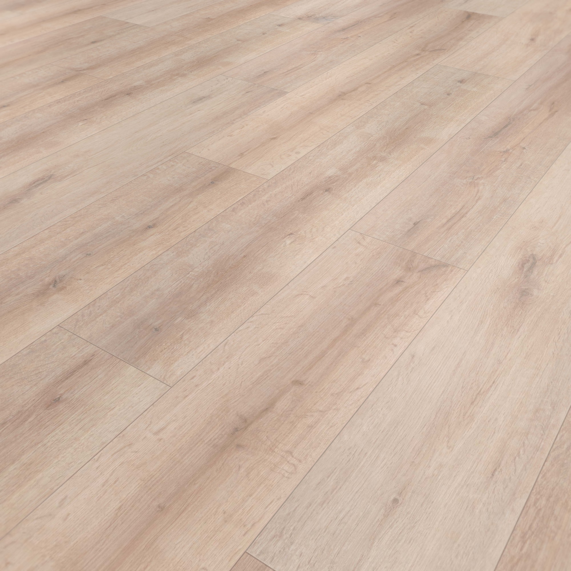 Perspektivische Ansicht - wineo Klebe-Bioboden PURLINE wineo 1000 wood XL Rustic Oak Taupe Perspektivische Ansicht - wineo PL313R