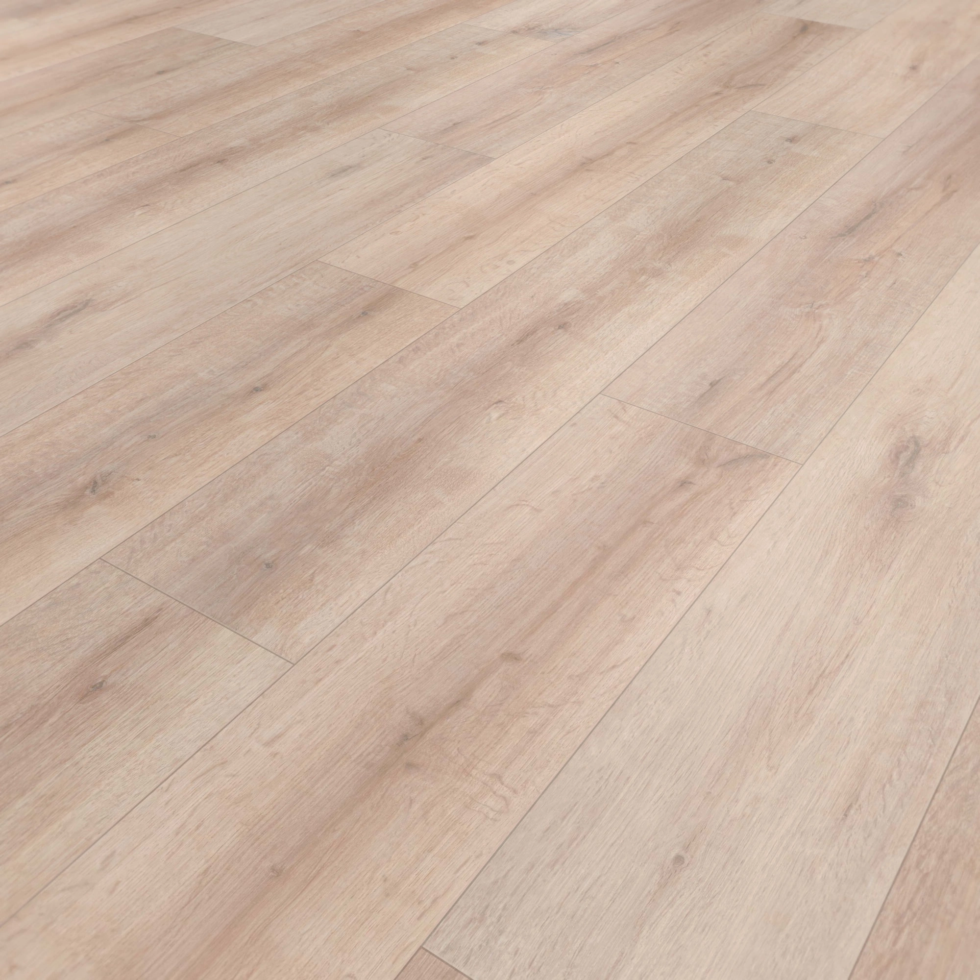 Perspektivische Ansicht - wineo Klebe-Bioboden PURLINE wineo 1000 wood XL Rustic Oak Taupe Perspektivische Ansicht - wineo PL313R