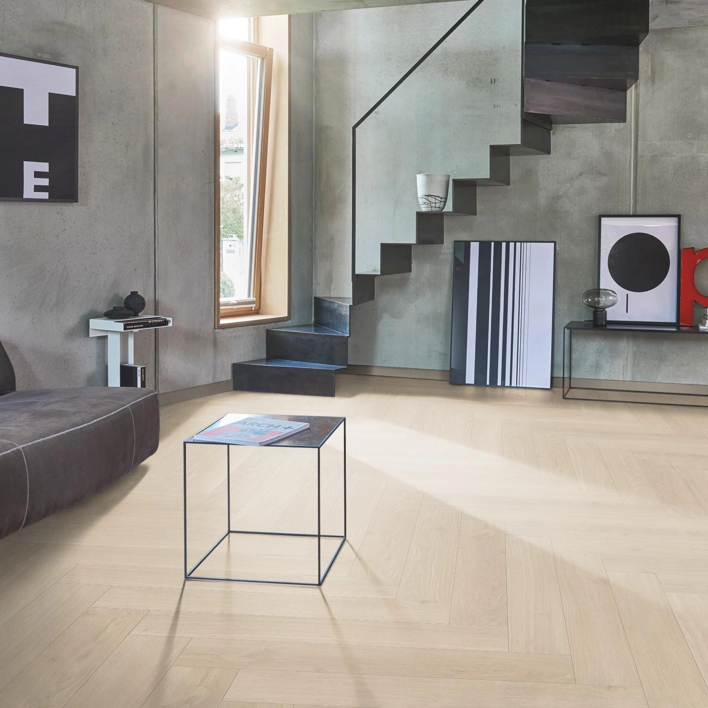Parador Laminat Trendtime 3 Eiche Studioline geschliffen Naturmattstruktur mit Synchronstruktur Parador Laminat Trendtime 3 Eiche Studioline geschliffen Naturmattstruktur mit Synchronstruktur