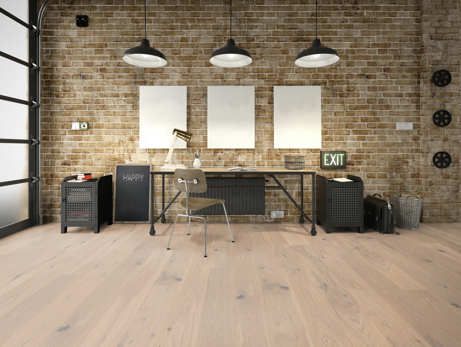 Milieubild Industrielles Wohnzimmer mit Arbeitsbereich - Friends by ter Hürne 1188312439