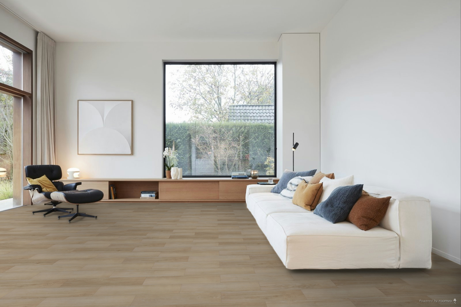 Milieubild Großräumiges Wohnzimmer mit Couch - BerryAlloc 60002262