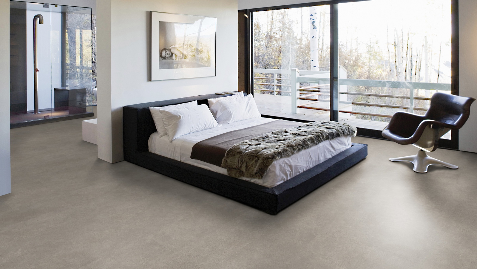 Milieubild Schlafzimmer mit Balkon - Wicanders Wise 80003907