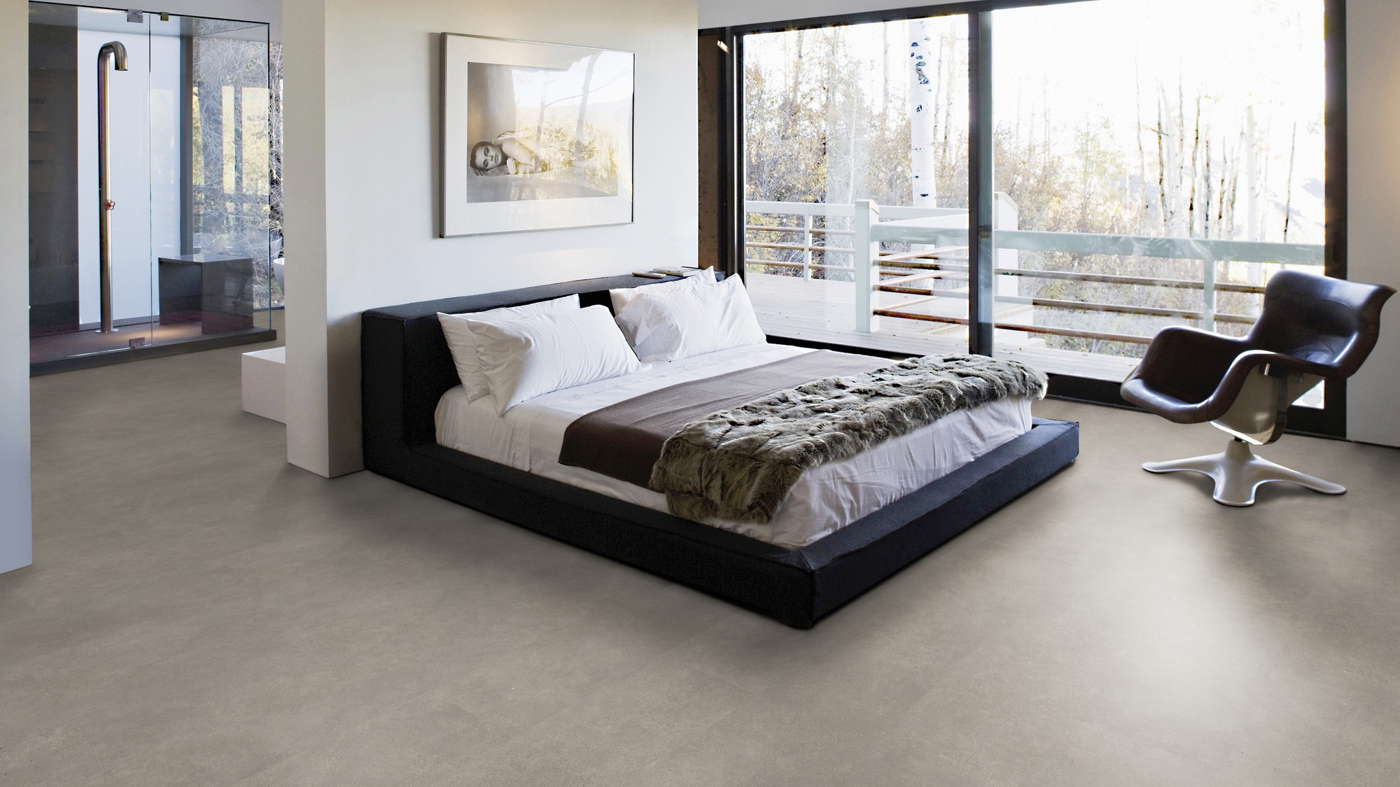Milieubild Schlafzimmer mit Balkon - Wicanders Wise 80003907