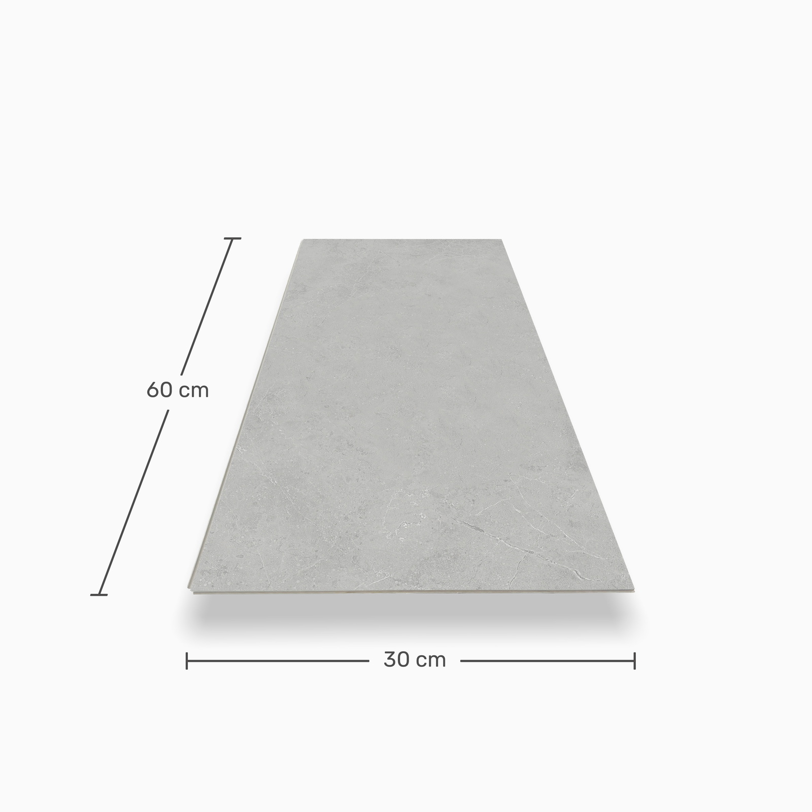 nexwall SPC Wandverkleidung Remura Pebble Grey 60cm