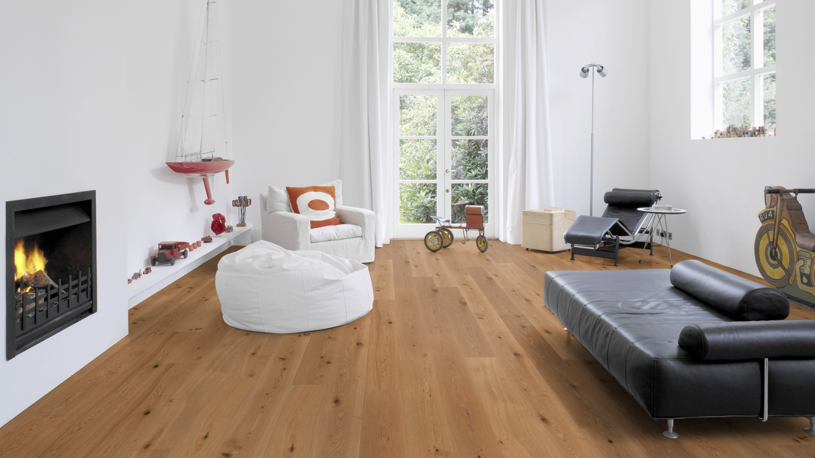 Milieubild Altbau-Wohnzimmer mit Kamin - Wicanders Wise 82000287