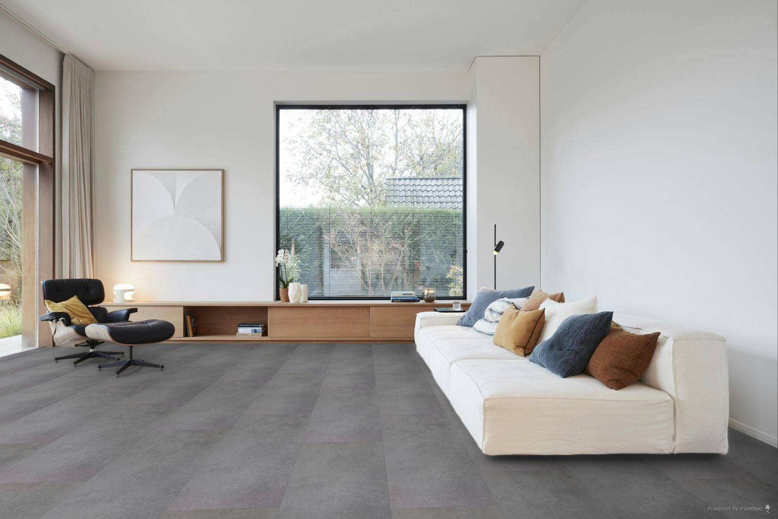 Milieubild Großräumiges Wohnzimmer mit Couch - BerryAlloc 60002261