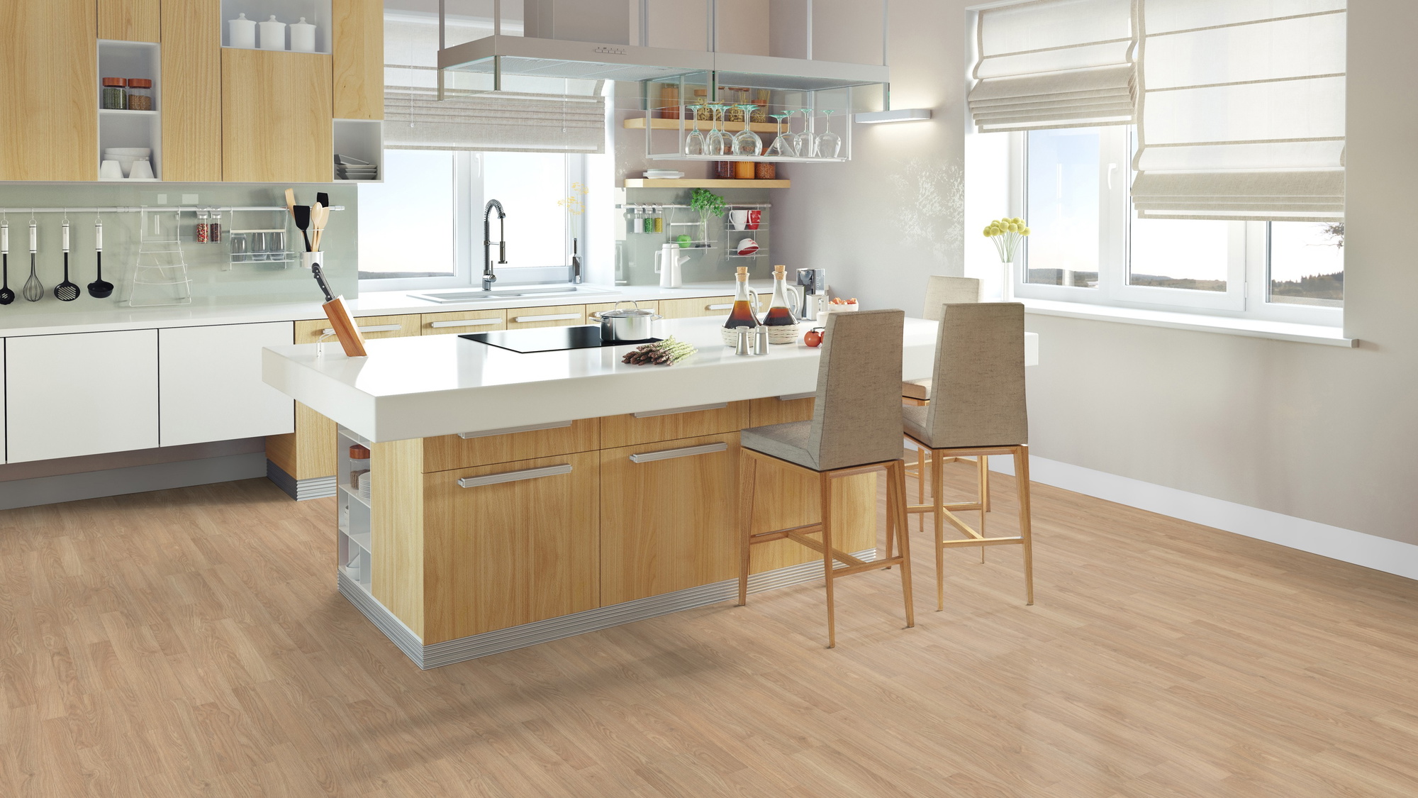 Friends by ter Hürne Laminat Eiche Miguel 262 Linear-Geporte Struktur Friends by ter Hürne Laminat Eiche Miguel 262 Linear-Geporte Struktur
