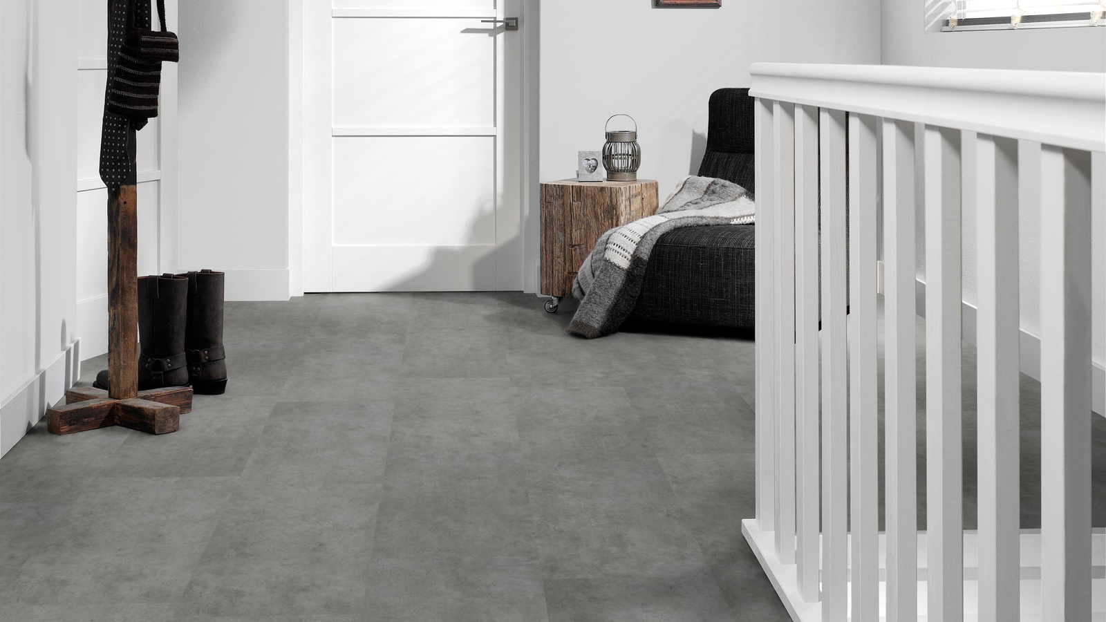 Milieubild Flur mit Treppenlauf - Forbo Flooring 217638