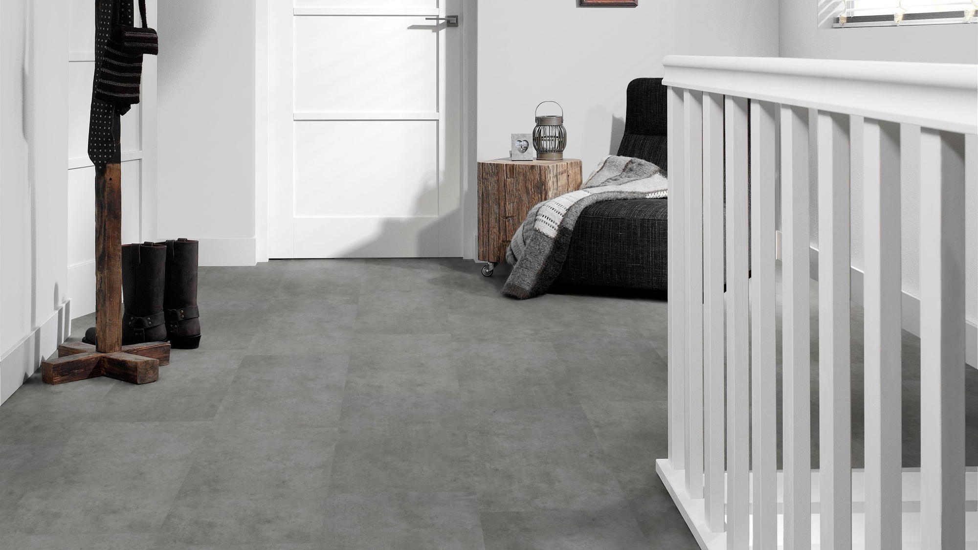 Milieubild Flur mit Treppenlauf - Forbo Flooring 217638