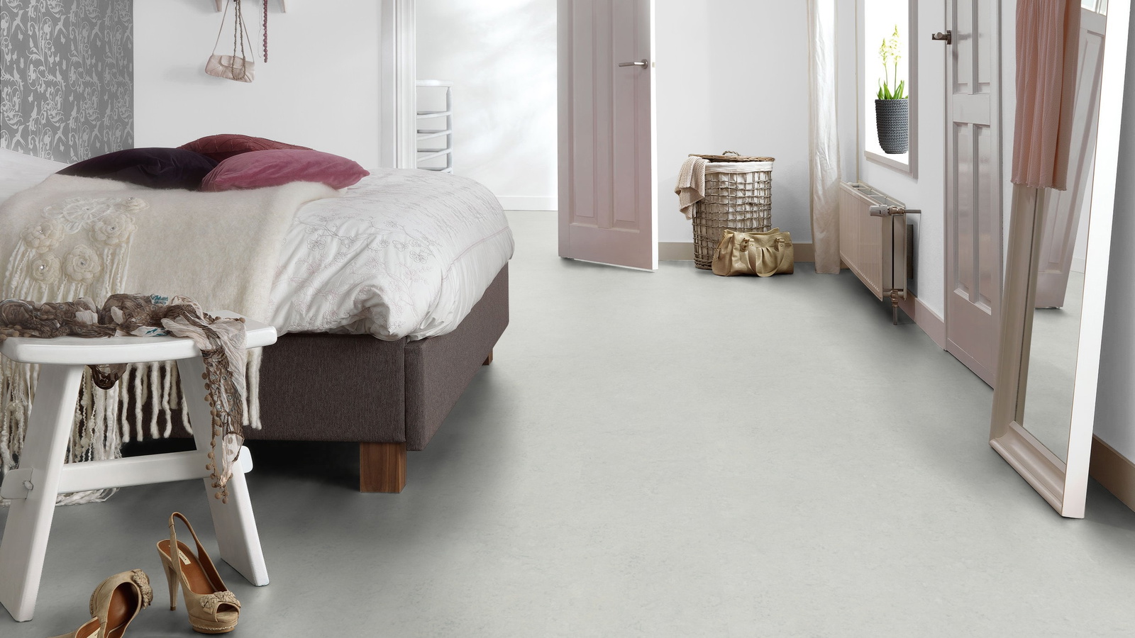 Forbo Flooring Linoleum Marmoleum Click Silver Shadow 633860