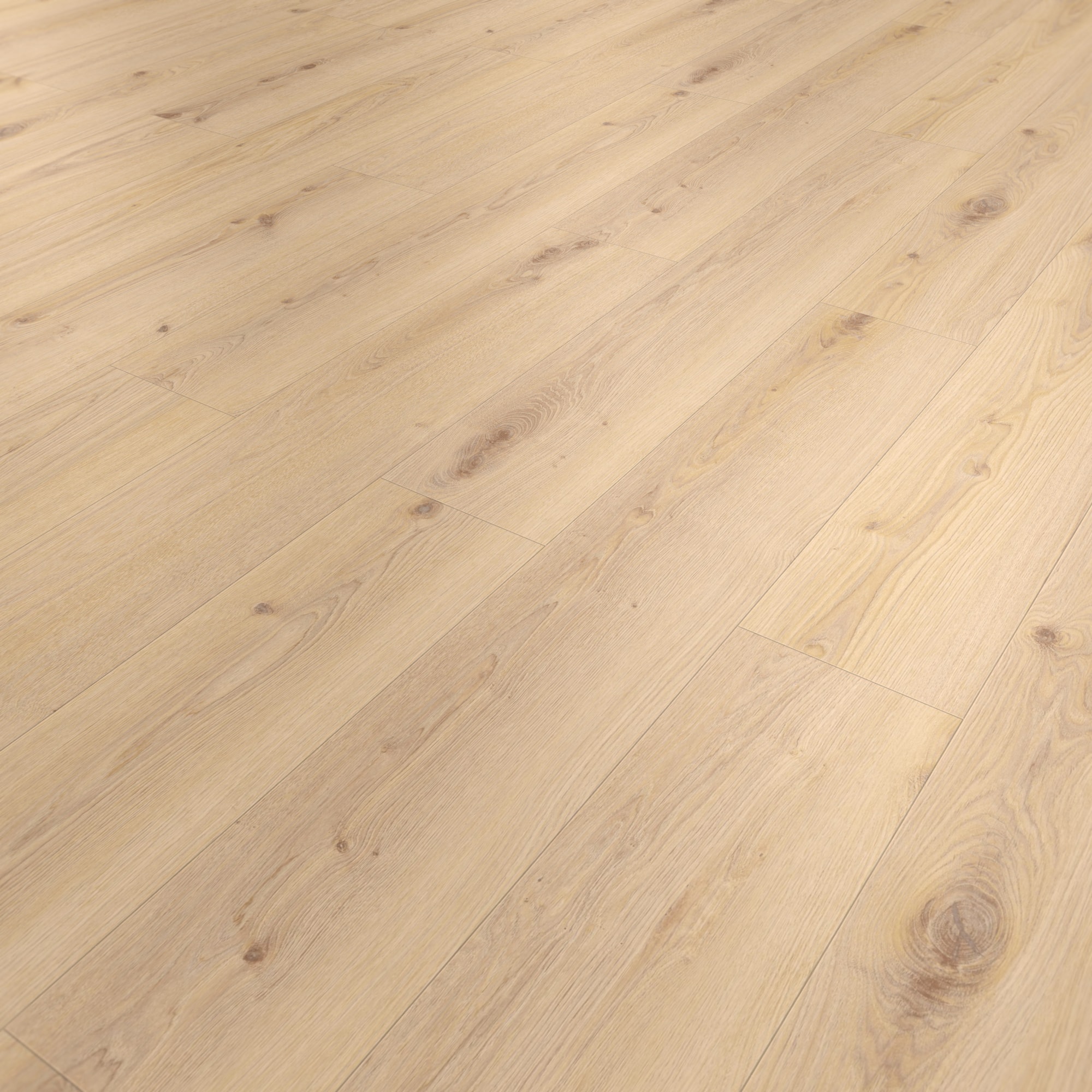 Perspektivische Ansicht - Tarkett Rigid Klick-Vinyl Essence Rigid 30 Primary Oak Beige Perspektivische Ansicht - Tarkett 260032003