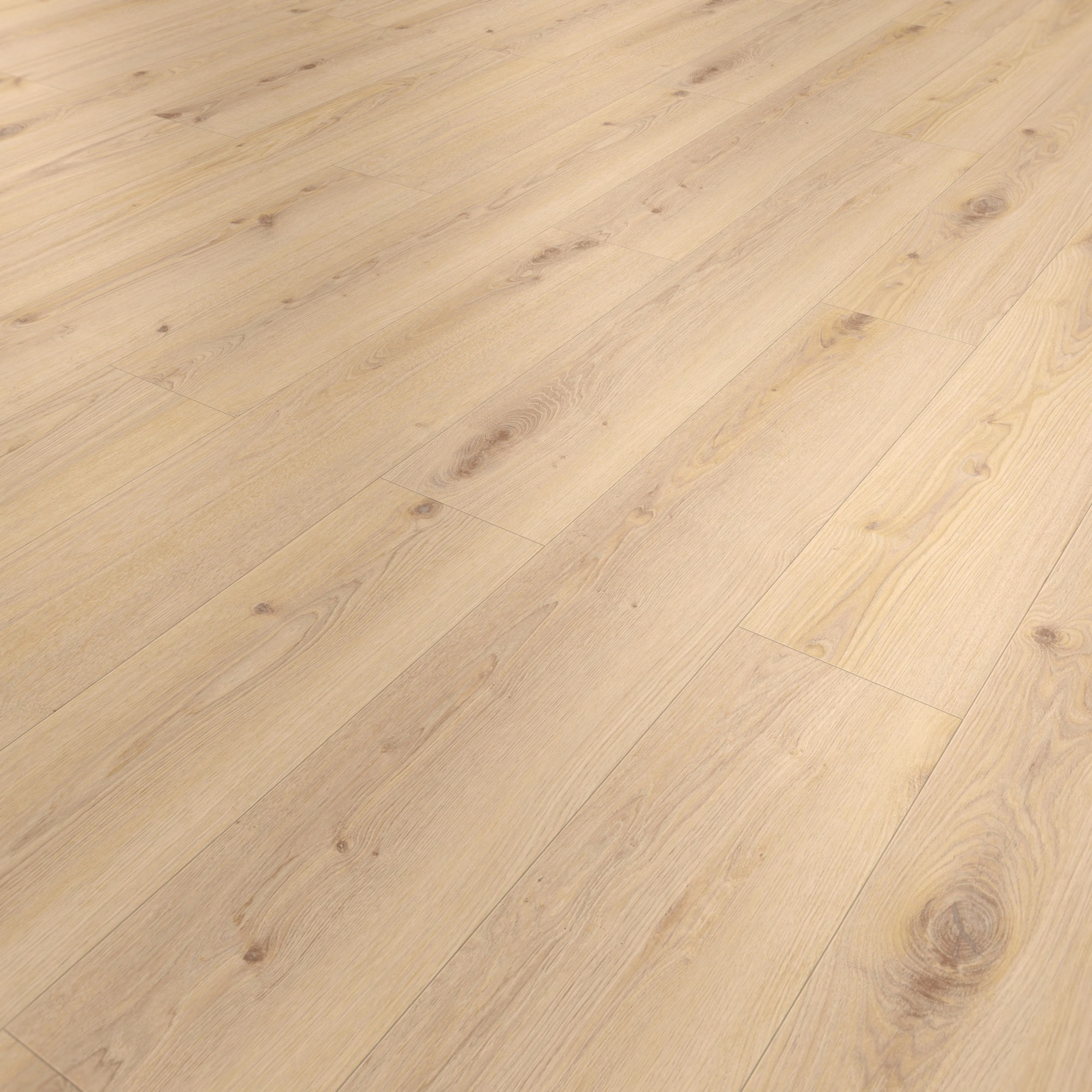 Perspektivische Ansicht - Tarkett Rigid Klick-Vinyl Essence Rigid 30 Primary Oak Beige Perspektivische Ansicht - Tarkett 260032003