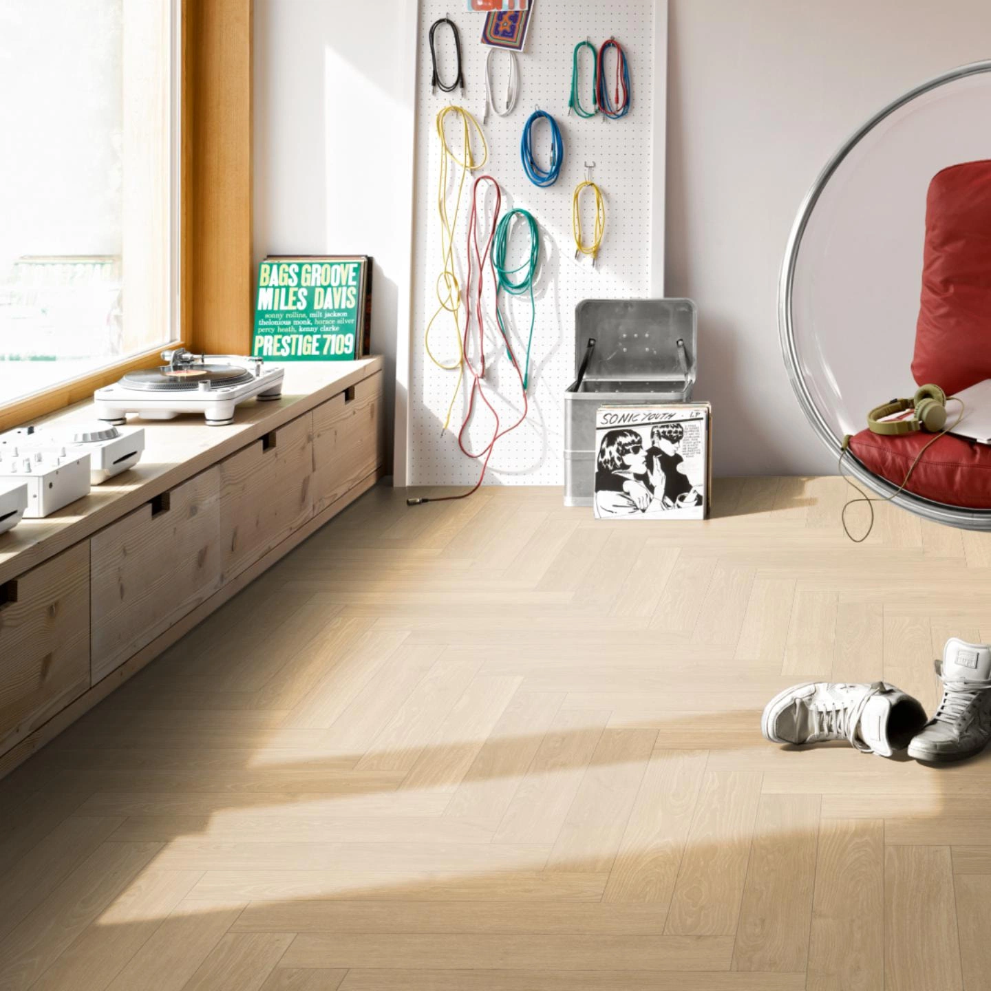 Parador Laminat Trendtime 3 Eiche Studioline natur Naturmattstruktur mit Synchronstruktur Parador Laminat Trendtime 3 Eiche Studioline natur Naturmattstruktur mit Synchronstruktur