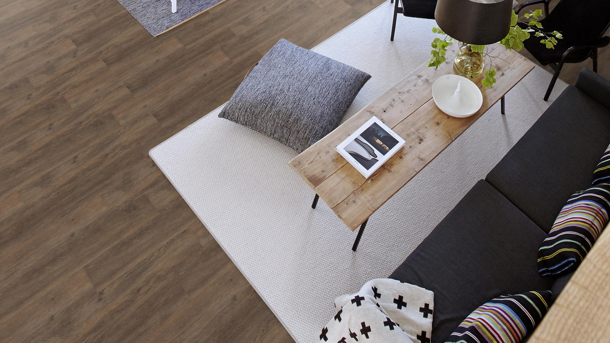 hebo Vinyl VINLOCK Hybrid Basic KANSAS Holzstruktur hebo Vinyl VINLOCK Hybrid Basic KANSAS Holzstruktur