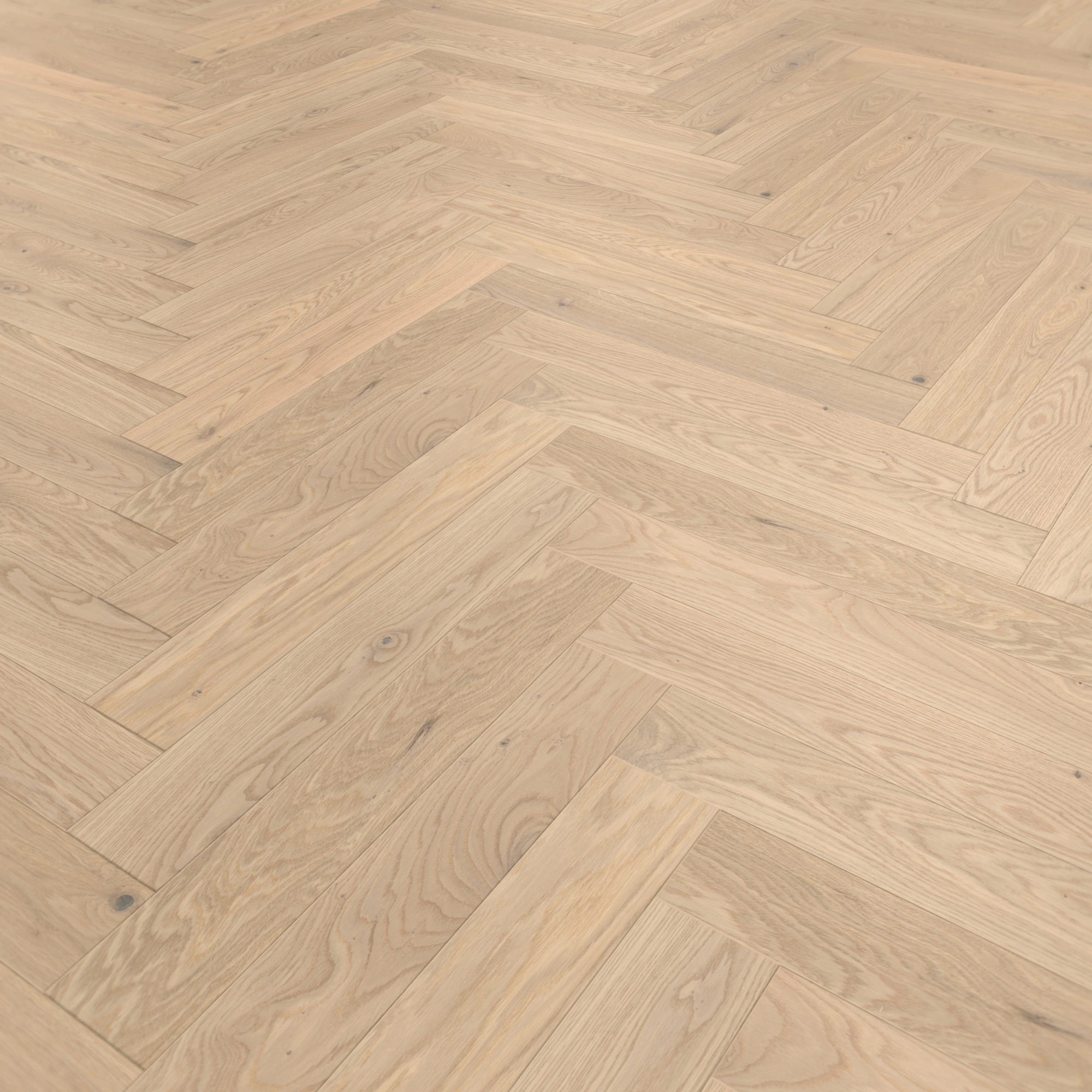 Perspektivische Ansicht - Parador Parkett Trendtime 3 Eiche Bardolino weiß Perspektivische Ansicht - Parador 1748883